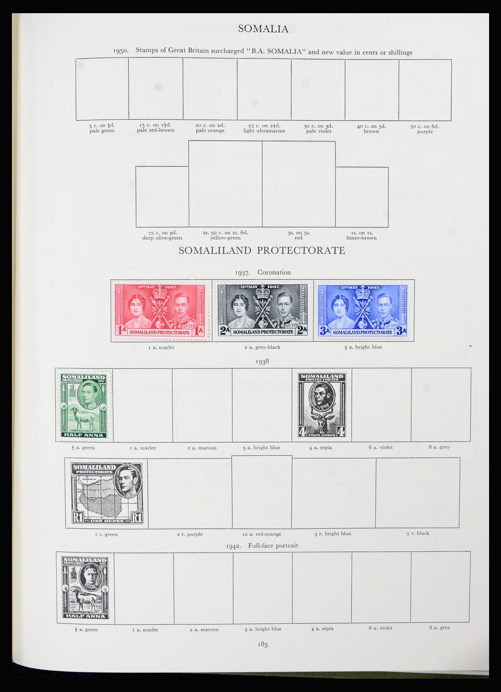 37267 104 - Postzegelverzameling 37267 Engelse koloniën 1937-1951.