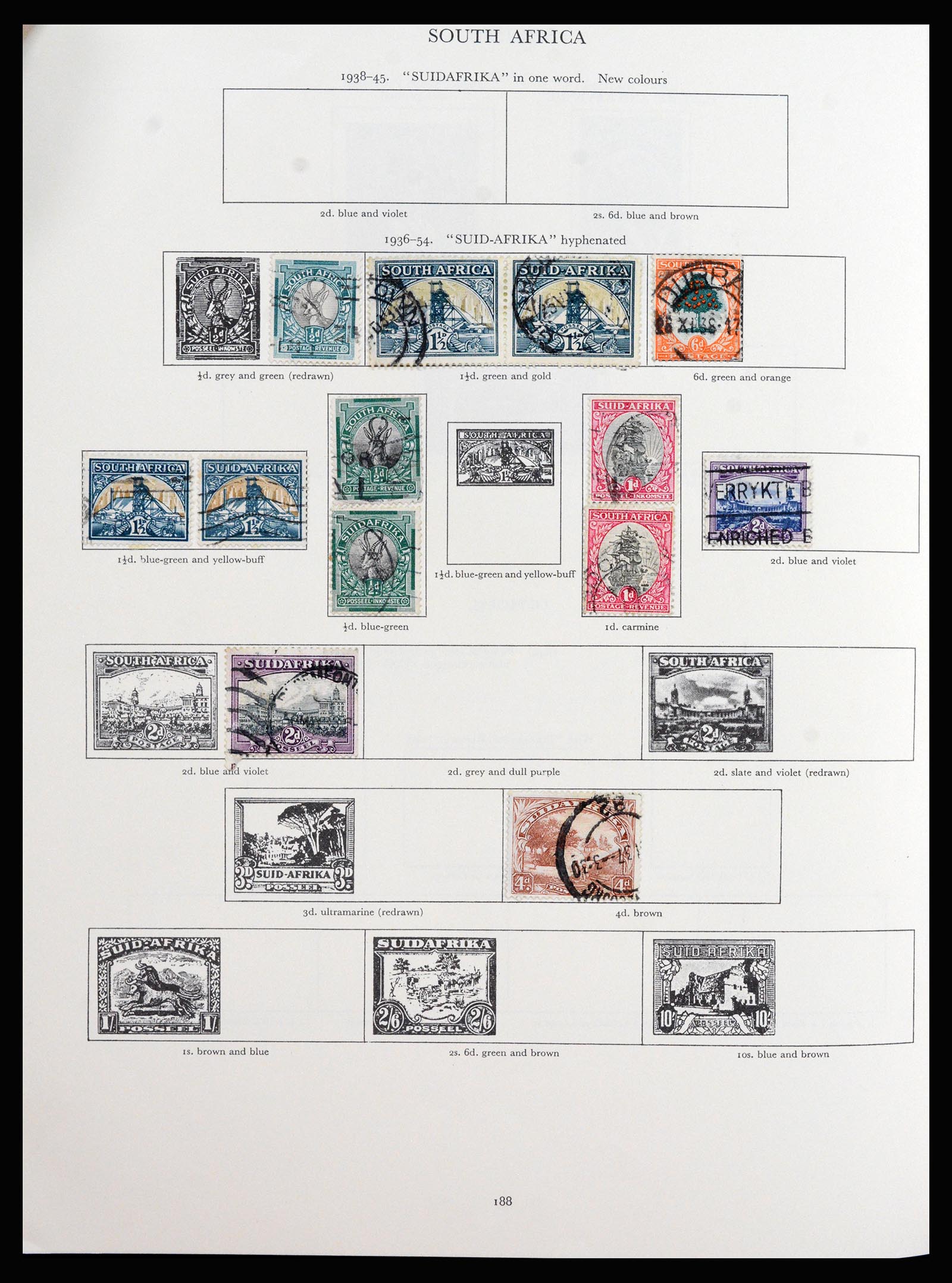 37267 105 - Postzegelverzameling 37267 Engelse koloniën 1937-1951.