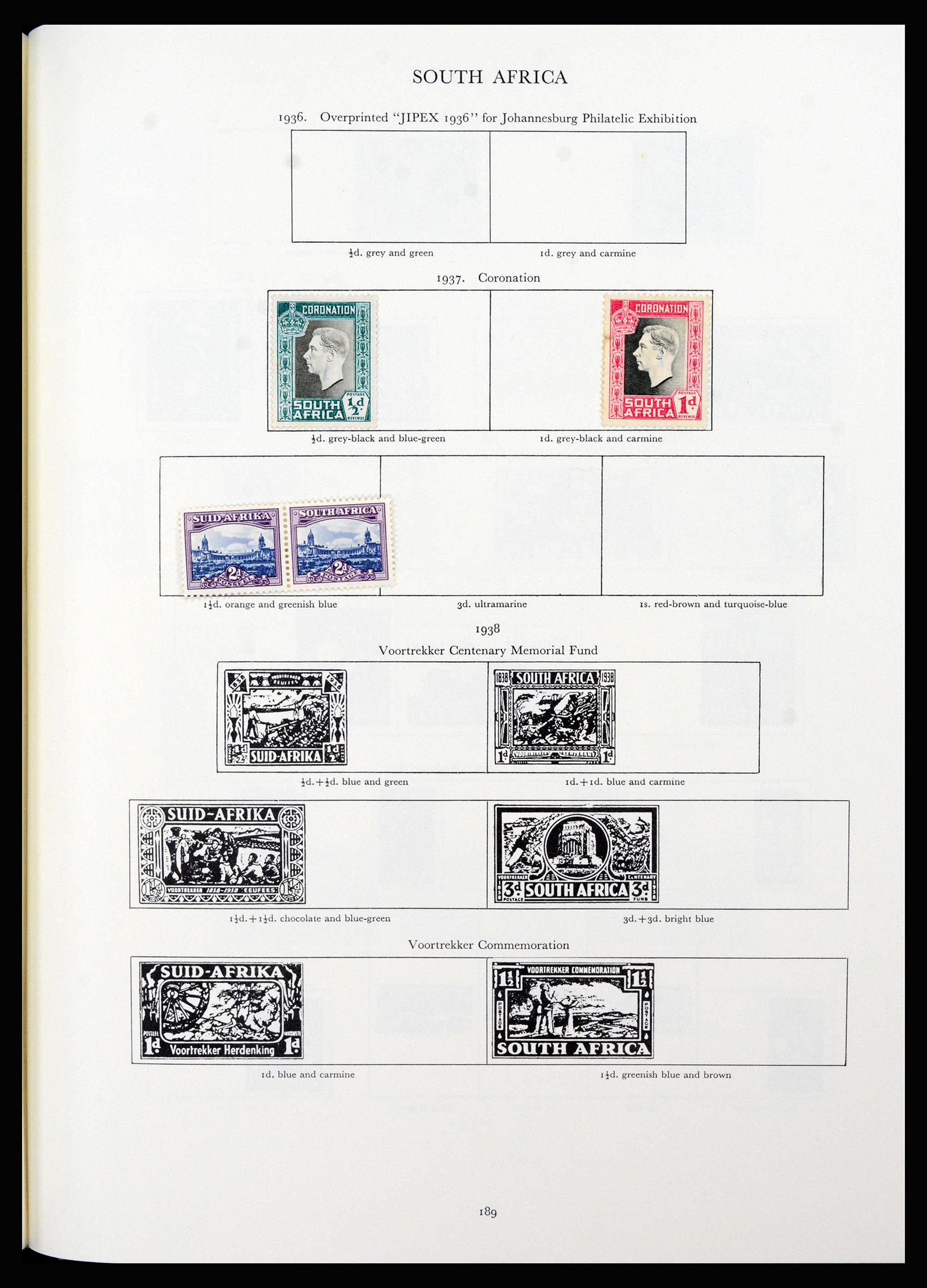 37267 106 - Postzegelverzameling 37267 Engelse koloniën 1937-1951.