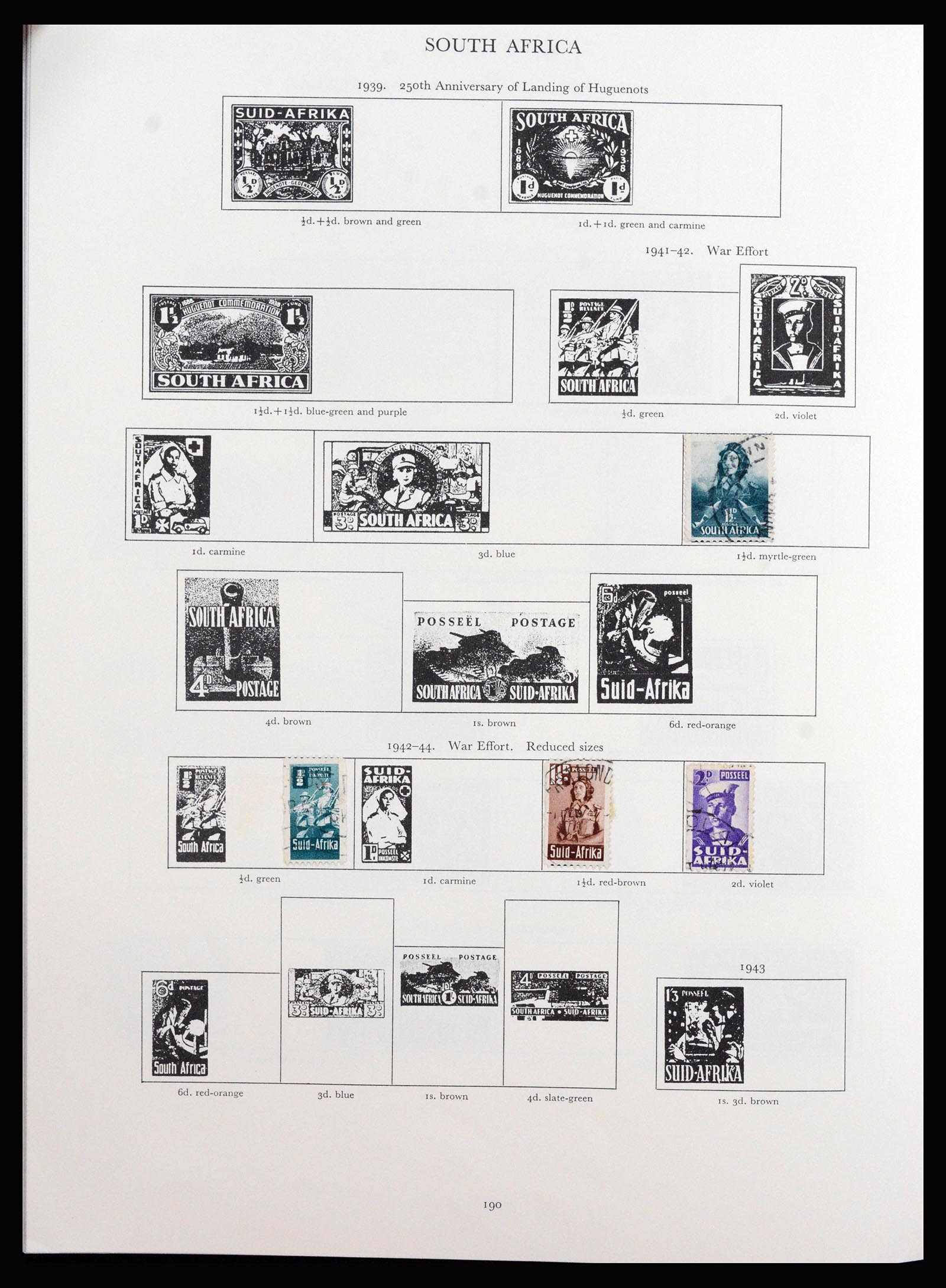 37267 107 - Postzegelverzameling 37267 Engelse koloniën 1937-1951.