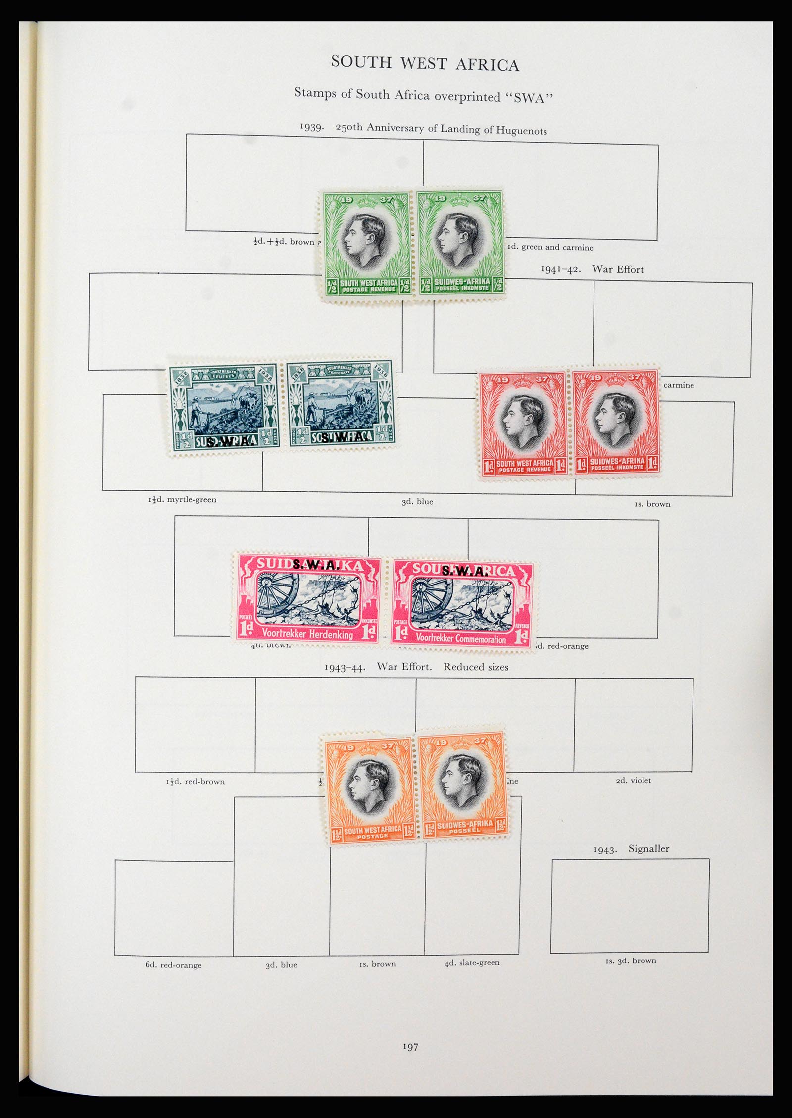 37267 110 - Postzegelverzameling 37267 Engelse koloniën 1937-1951.
