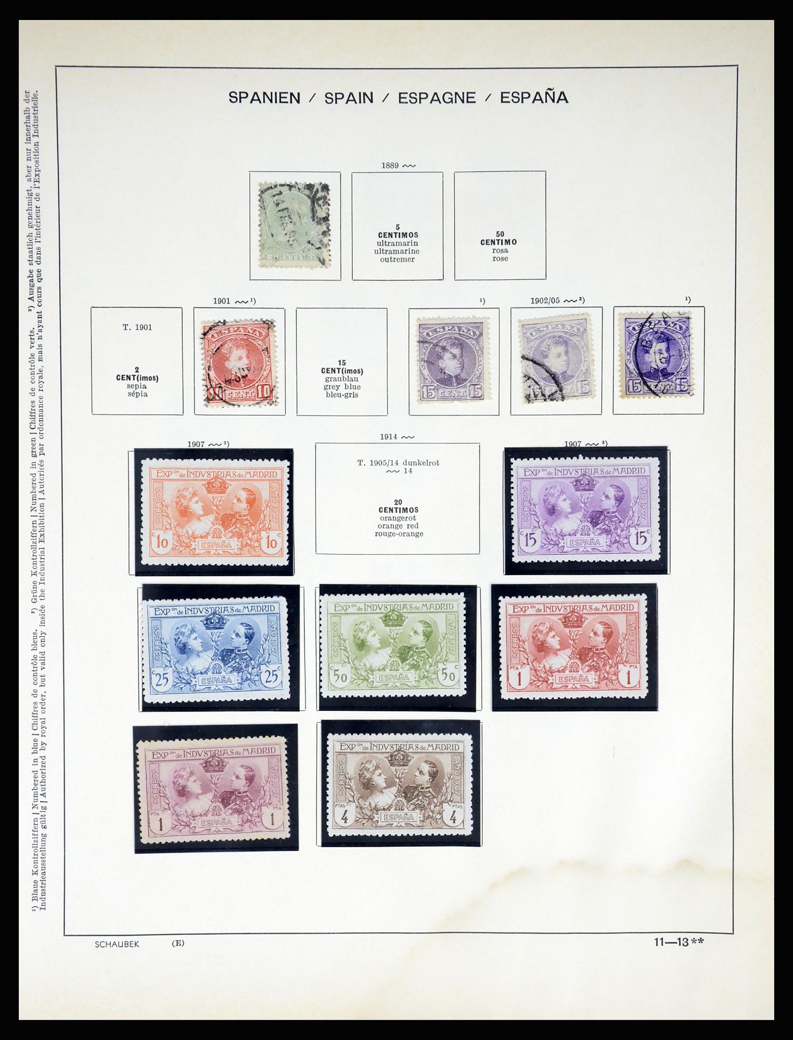 37268 019 - Postzegelverzameling 37268 Spanje 1850-1991.