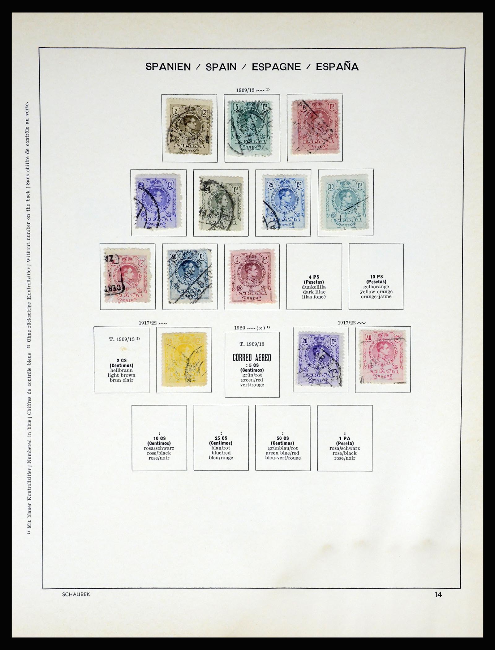 37268 020 - Postzegelverzameling 37268 Spanje 1850-1991.