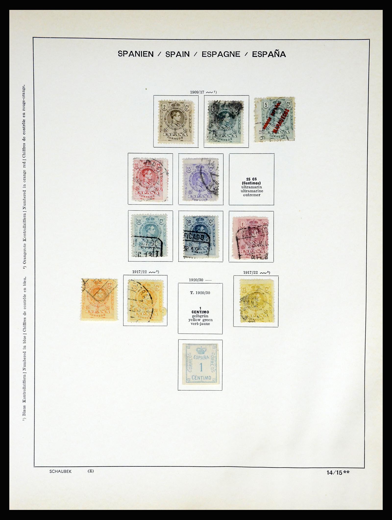 37268 022 - Postzegelverzameling 37268 Spanje 1850-1991.