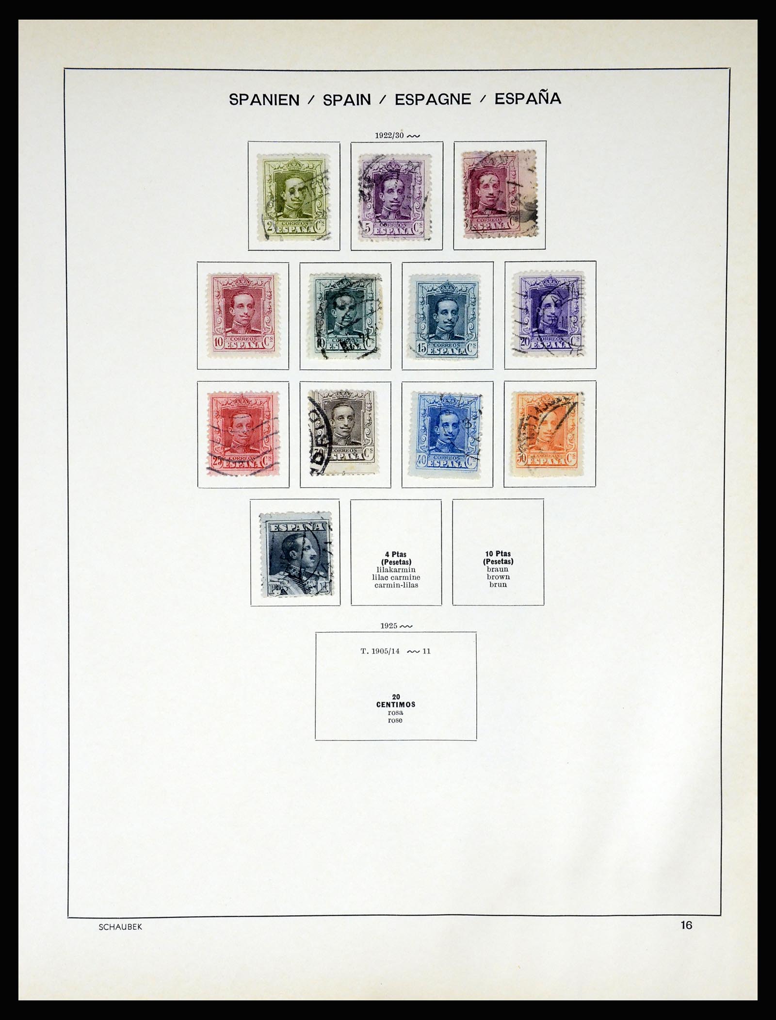 37268 023 - Postzegelverzameling 37268 Spanje 1850-1991.