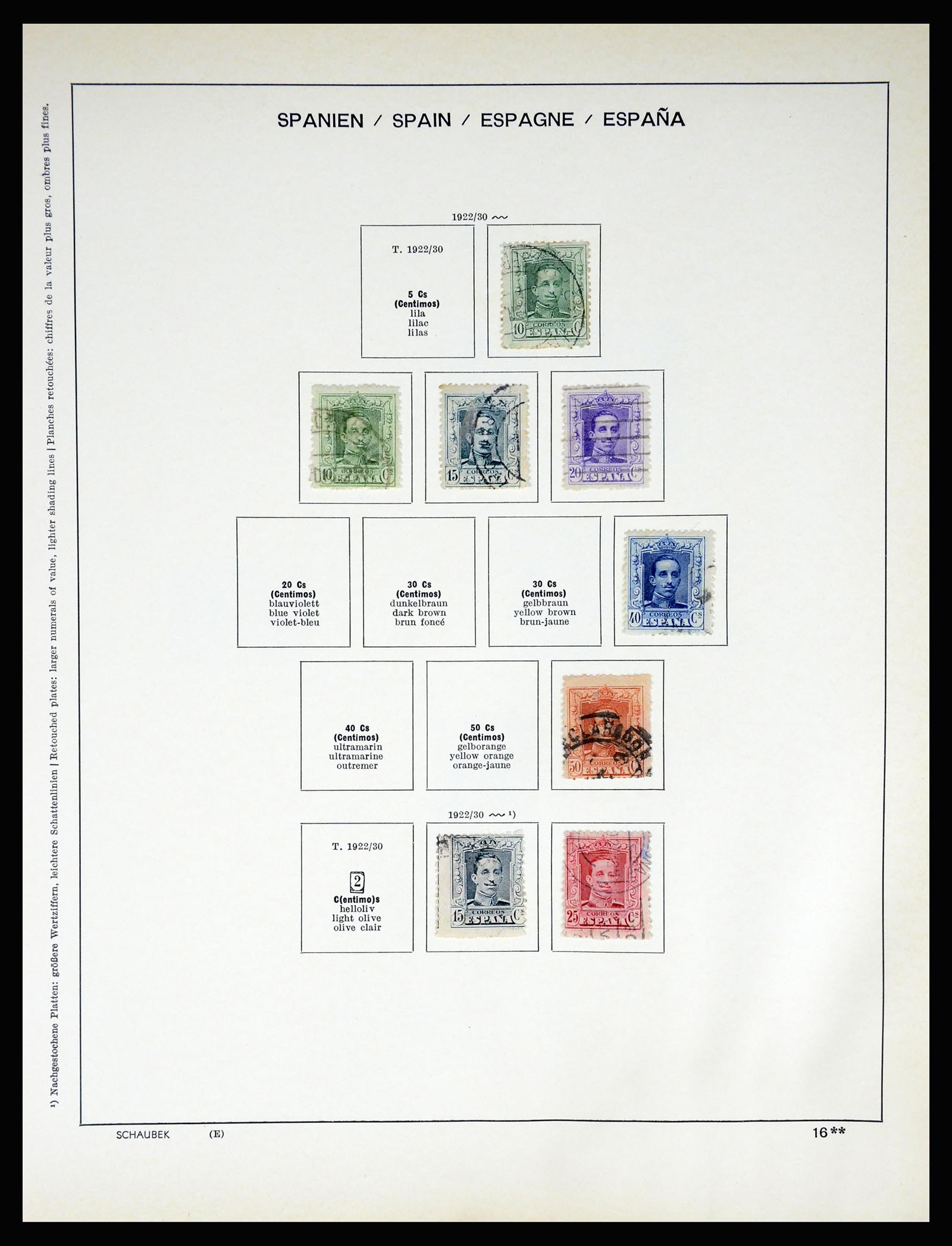 37268 024 - Postzegelverzameling 37268 Spanje 1850-1991.