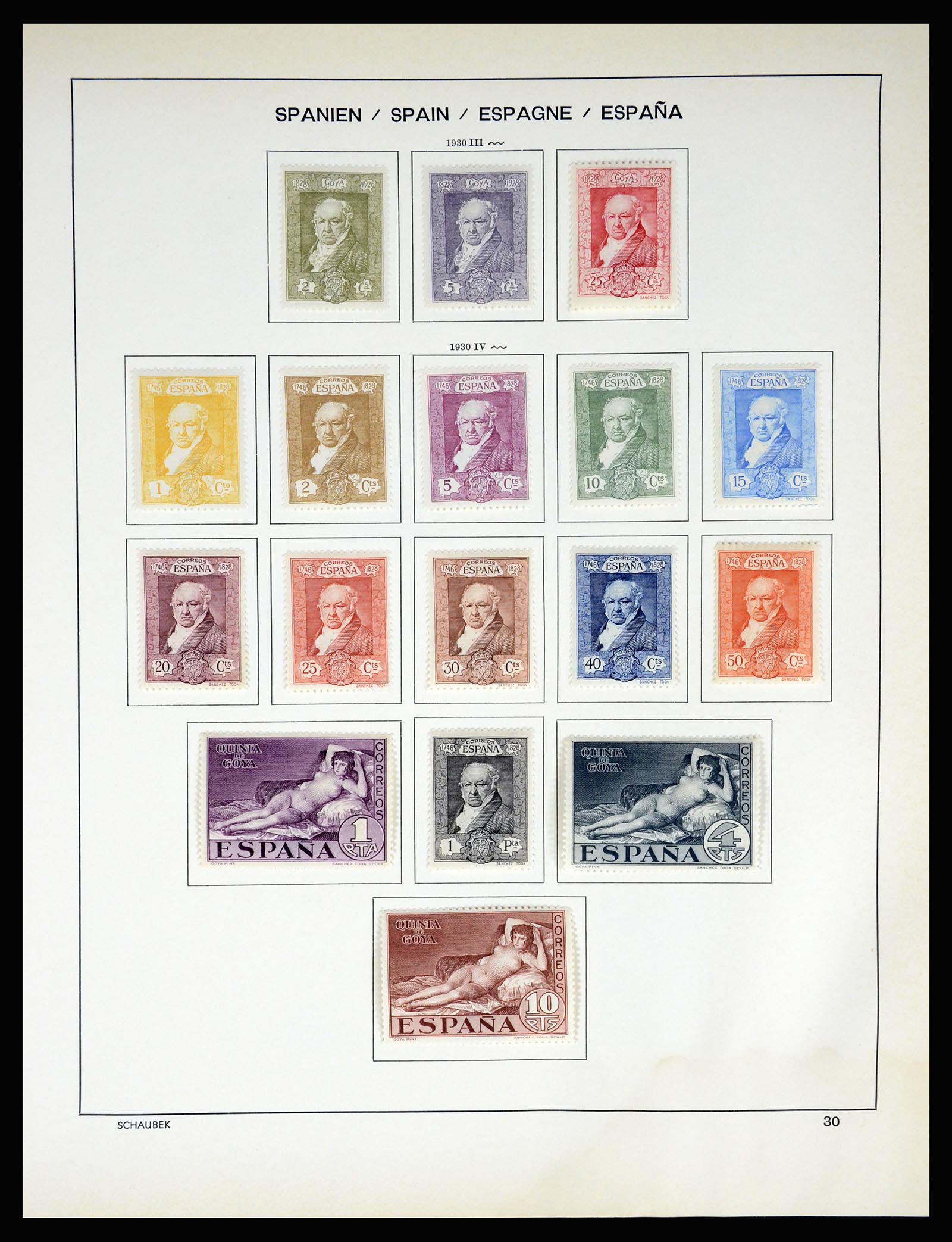 37268 028 - Postzegelverzameling 37268 Spanje 1850-1991.