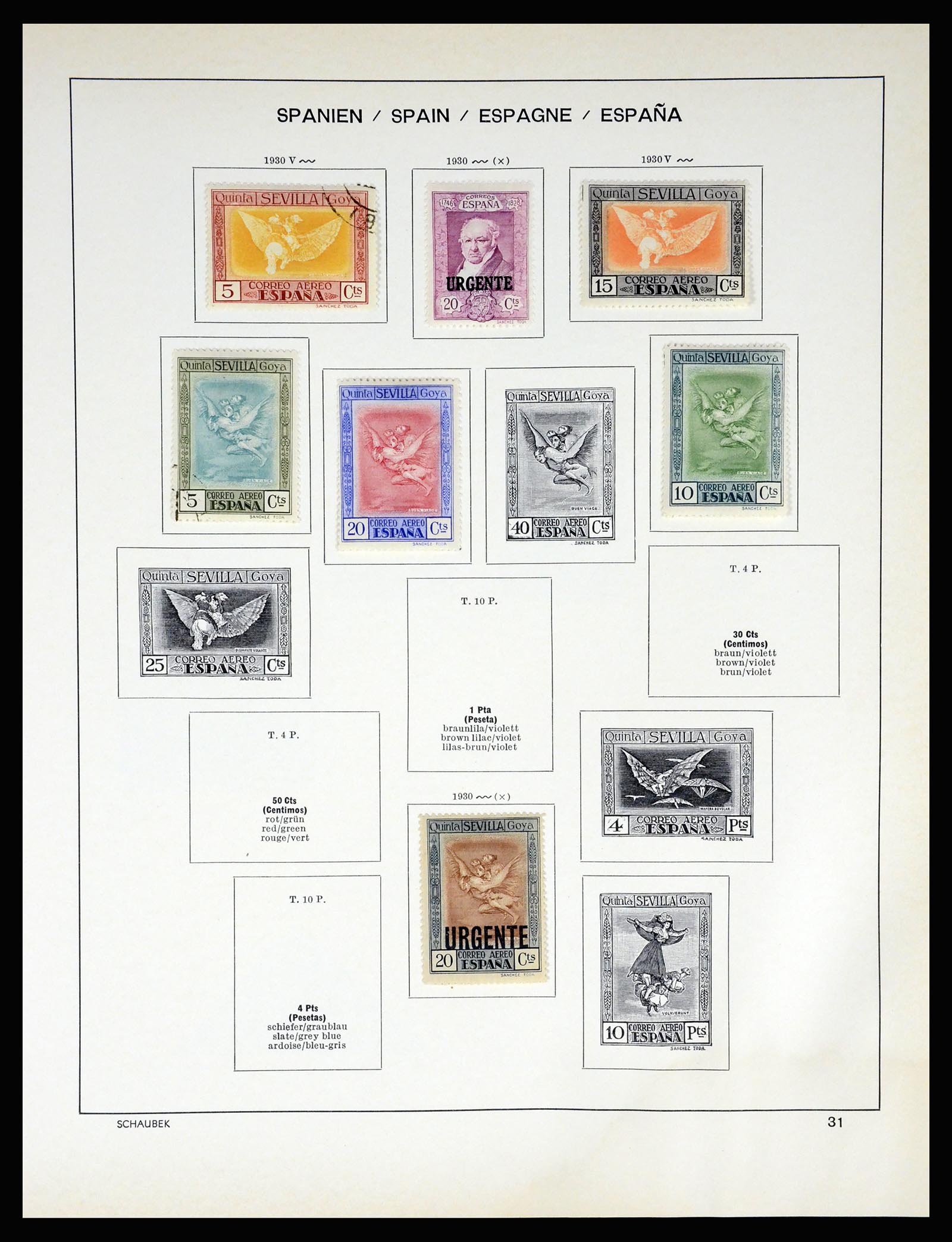 37268 029 - Postzegelverzameling 37268 Spanje 1850-1991.