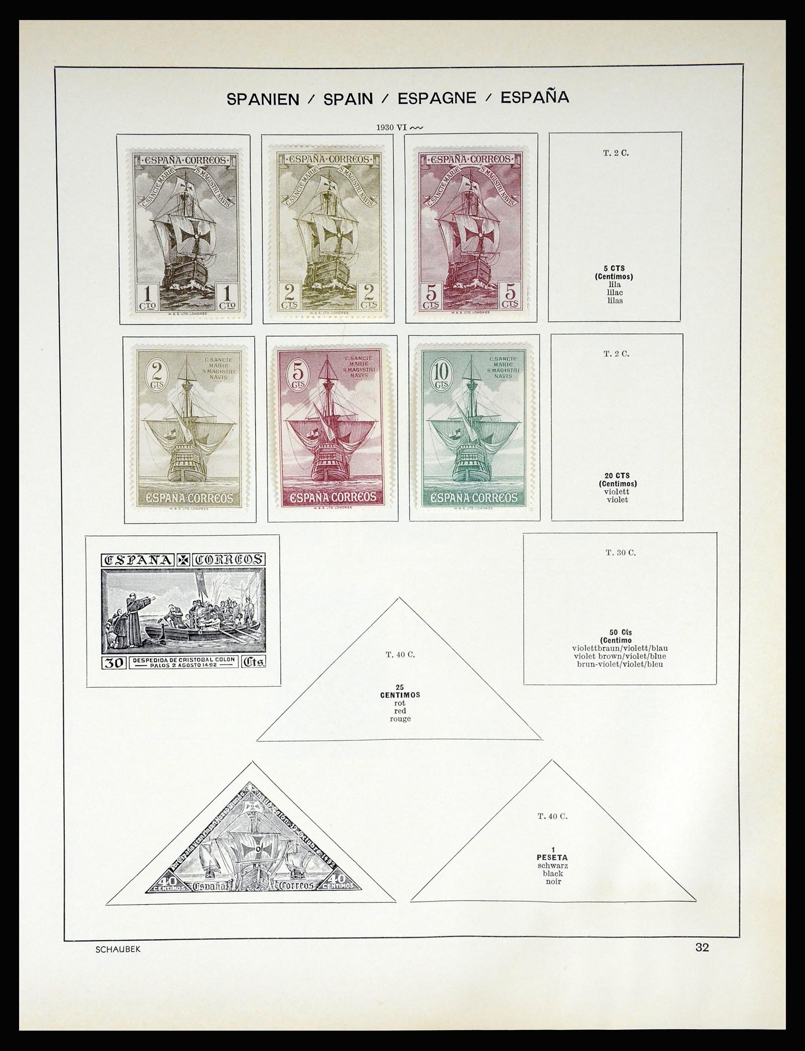 37268 030 - Postzegelverzameling 37268 Spanje 1850-1991.