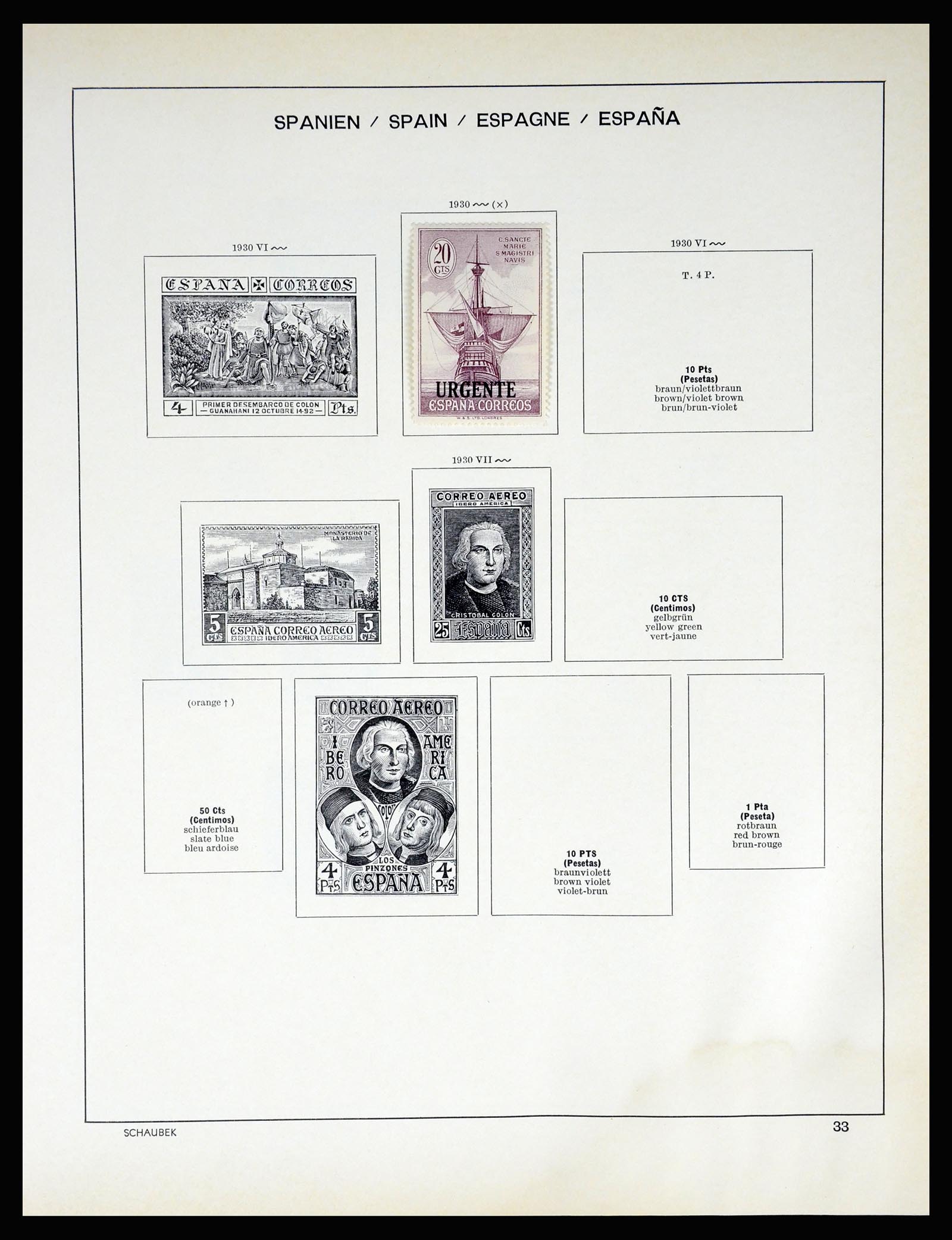 37268 031 - Postzegelverzameling 37268 Spanje 1850-1991.