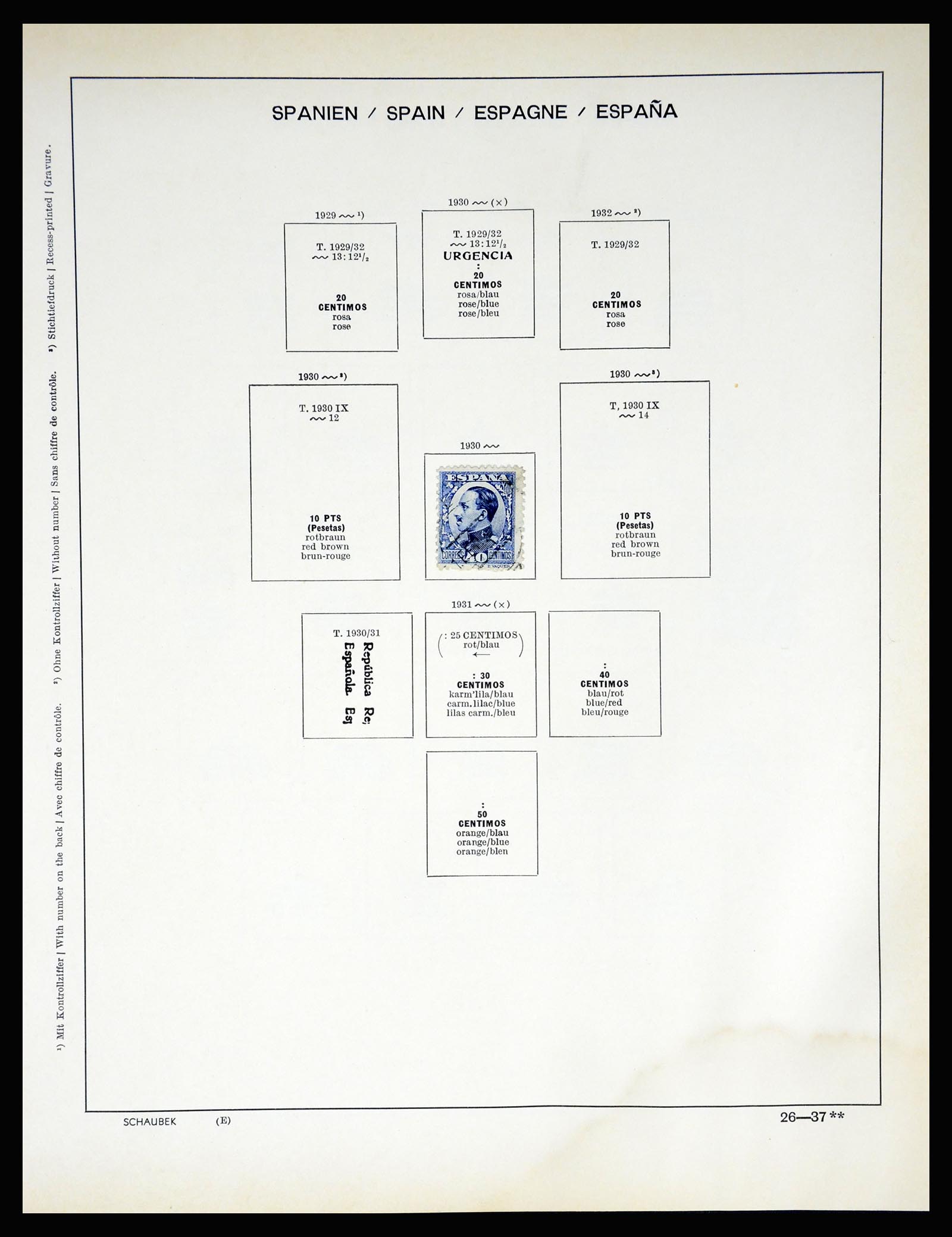 37268 034 - Stamp collection 37268 Spain 1850-1991.