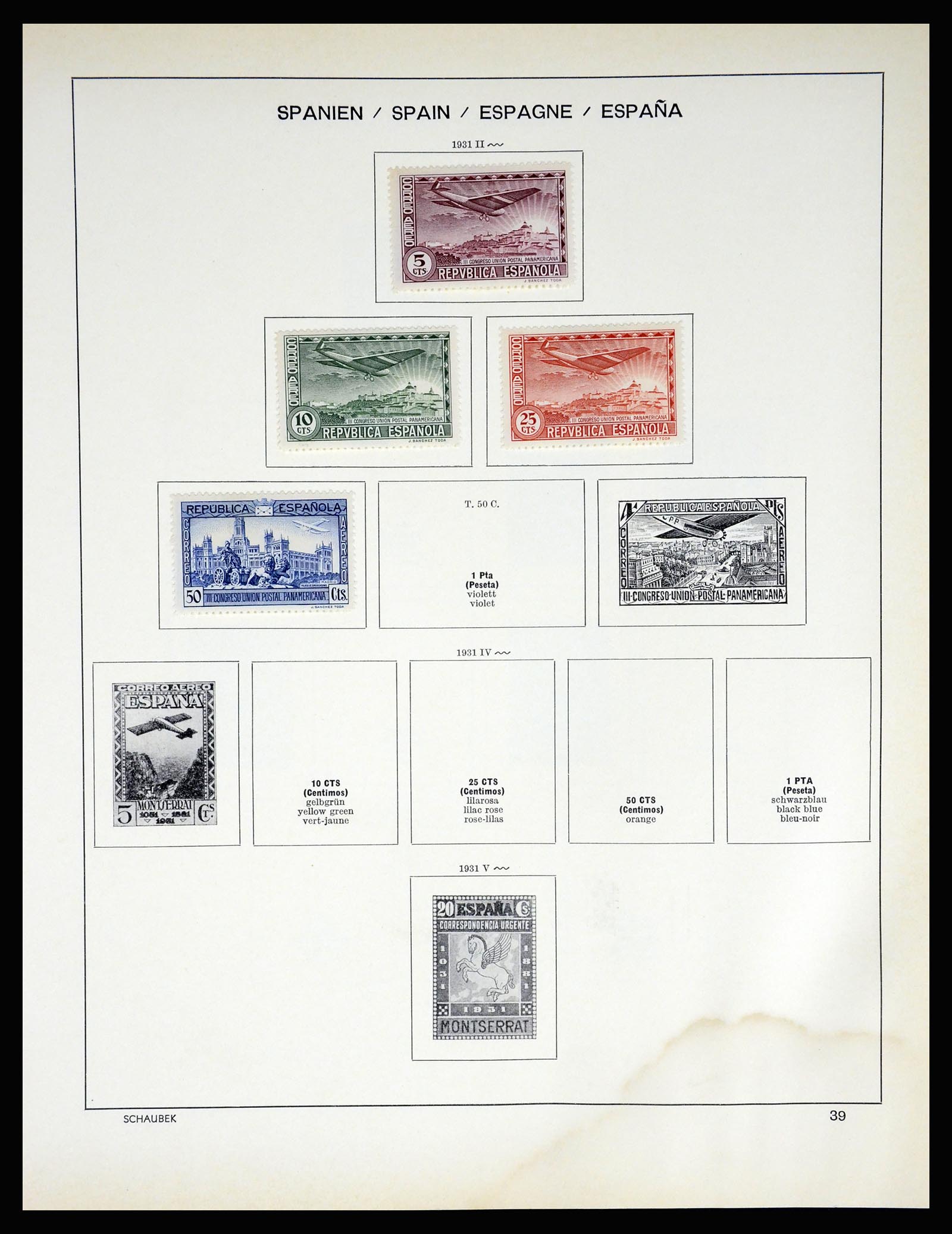 37268 037 - Postzegelverzameling 37268 Spanje 1850-1991.