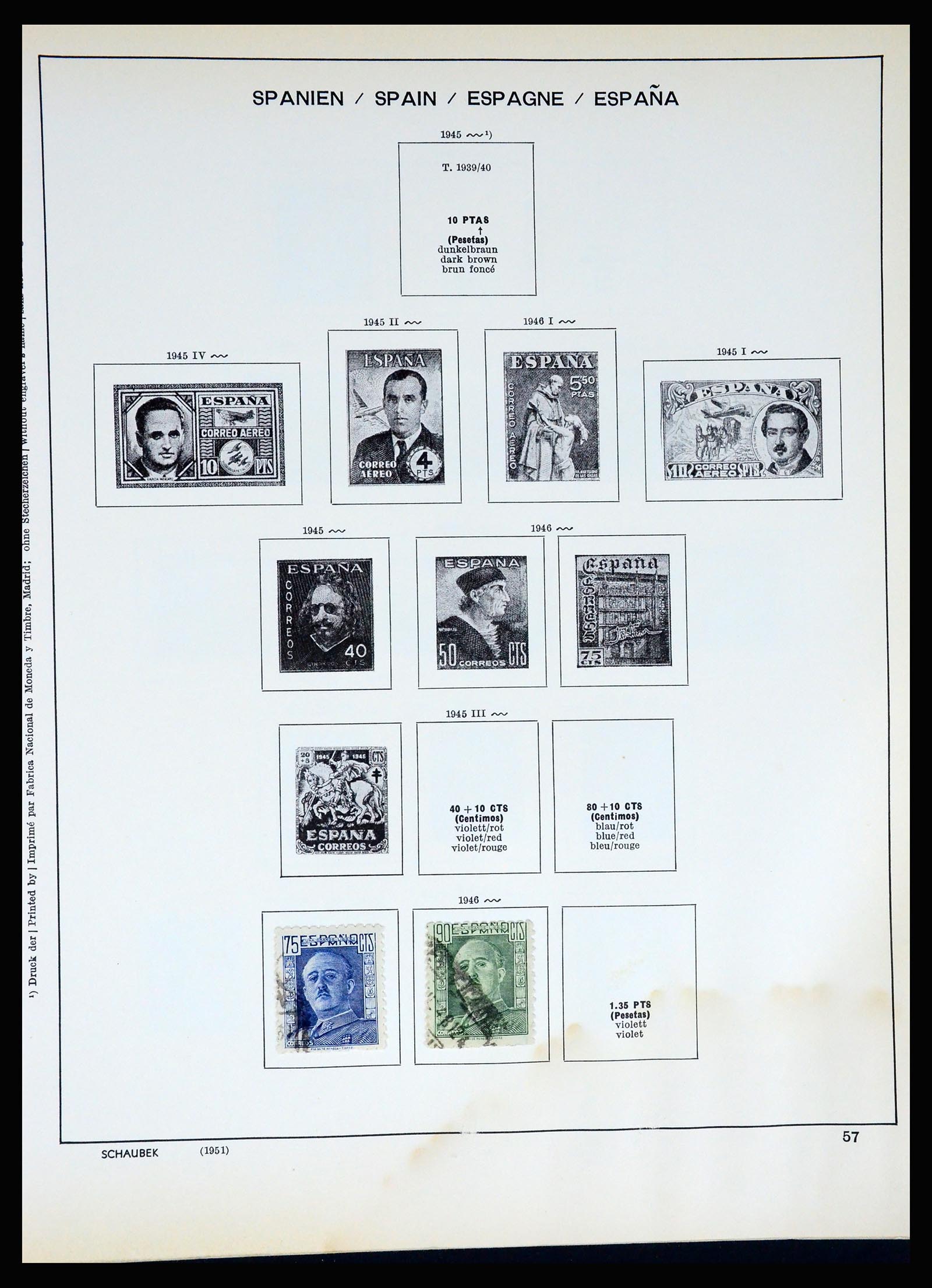 37268 060 - Postzegelverzameling 37268 Spanje 1850-1991.