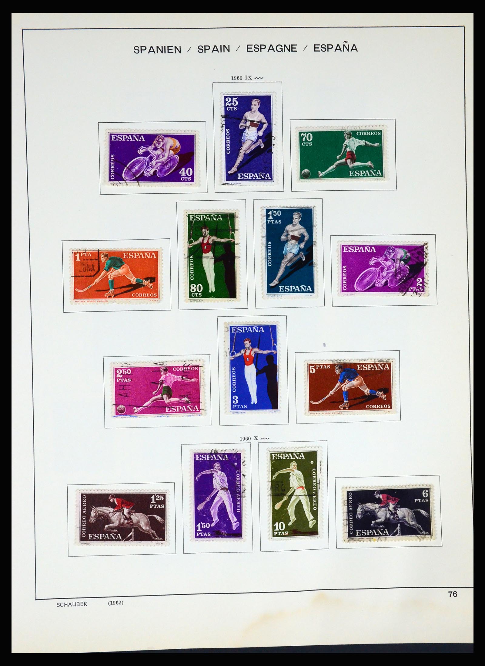 37268 082 - Postzegelverzameling 37268 Spanje 1850-1991.