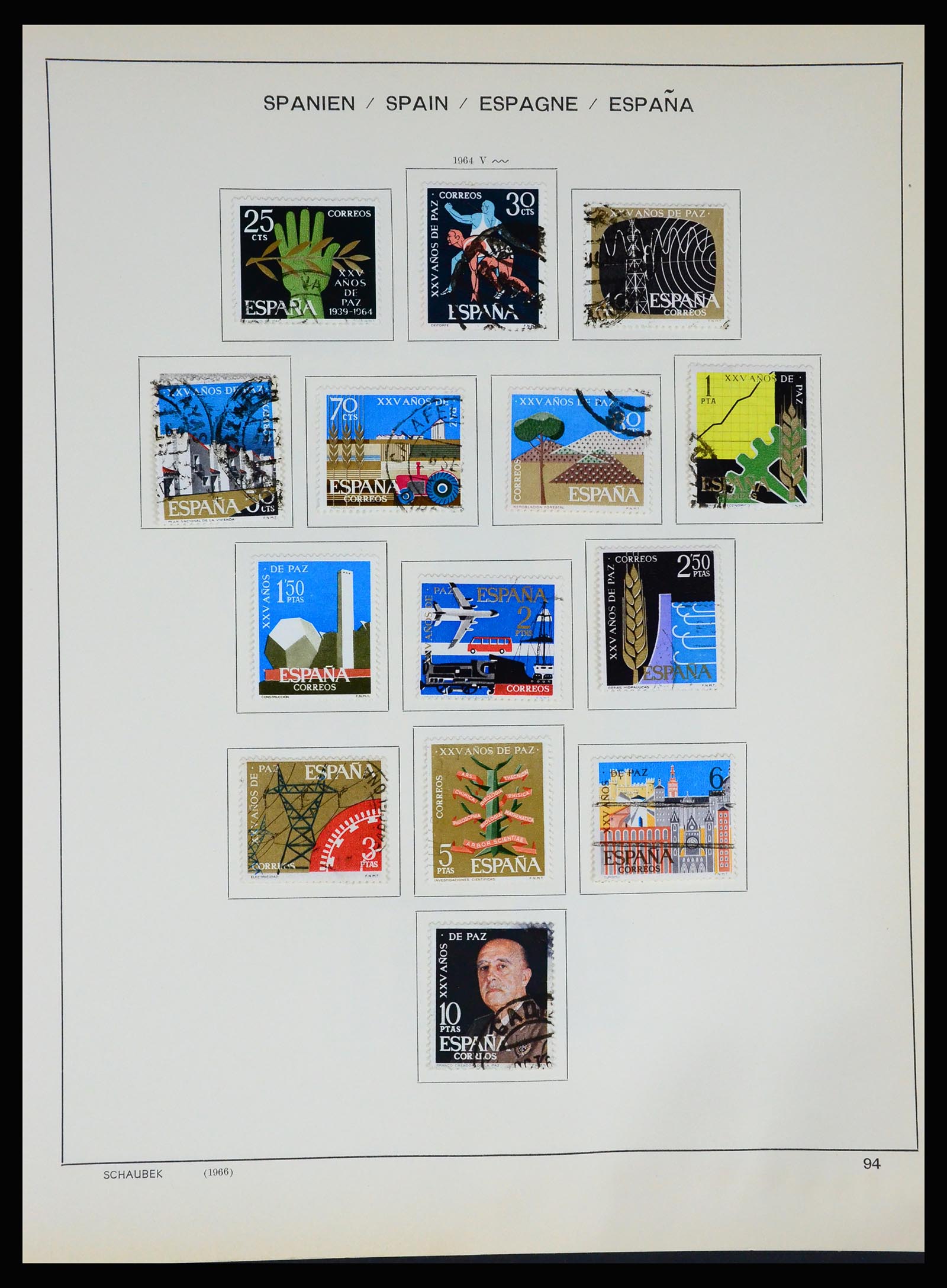 37268 100 - Postzegelverzameling 37268 Spanje 1850-1991.