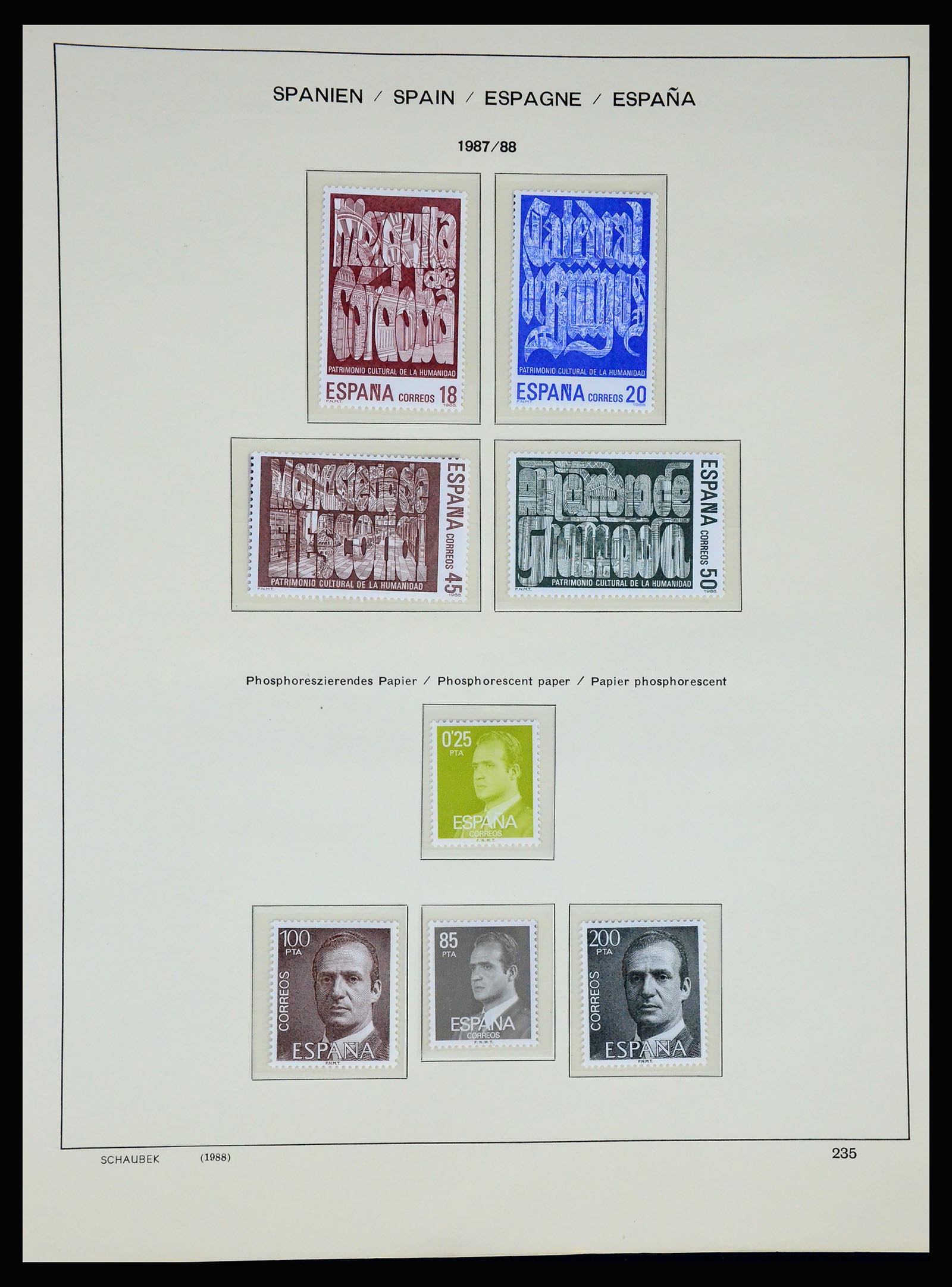 37268 245 - Postzegelverzameling 37268 Spanje 1850-1991.