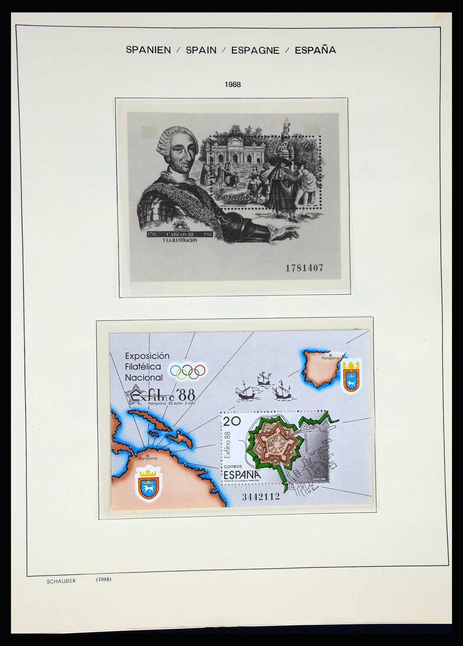 37268 246 - Postzegelverzameling 37268 Spanje 1850-1991.