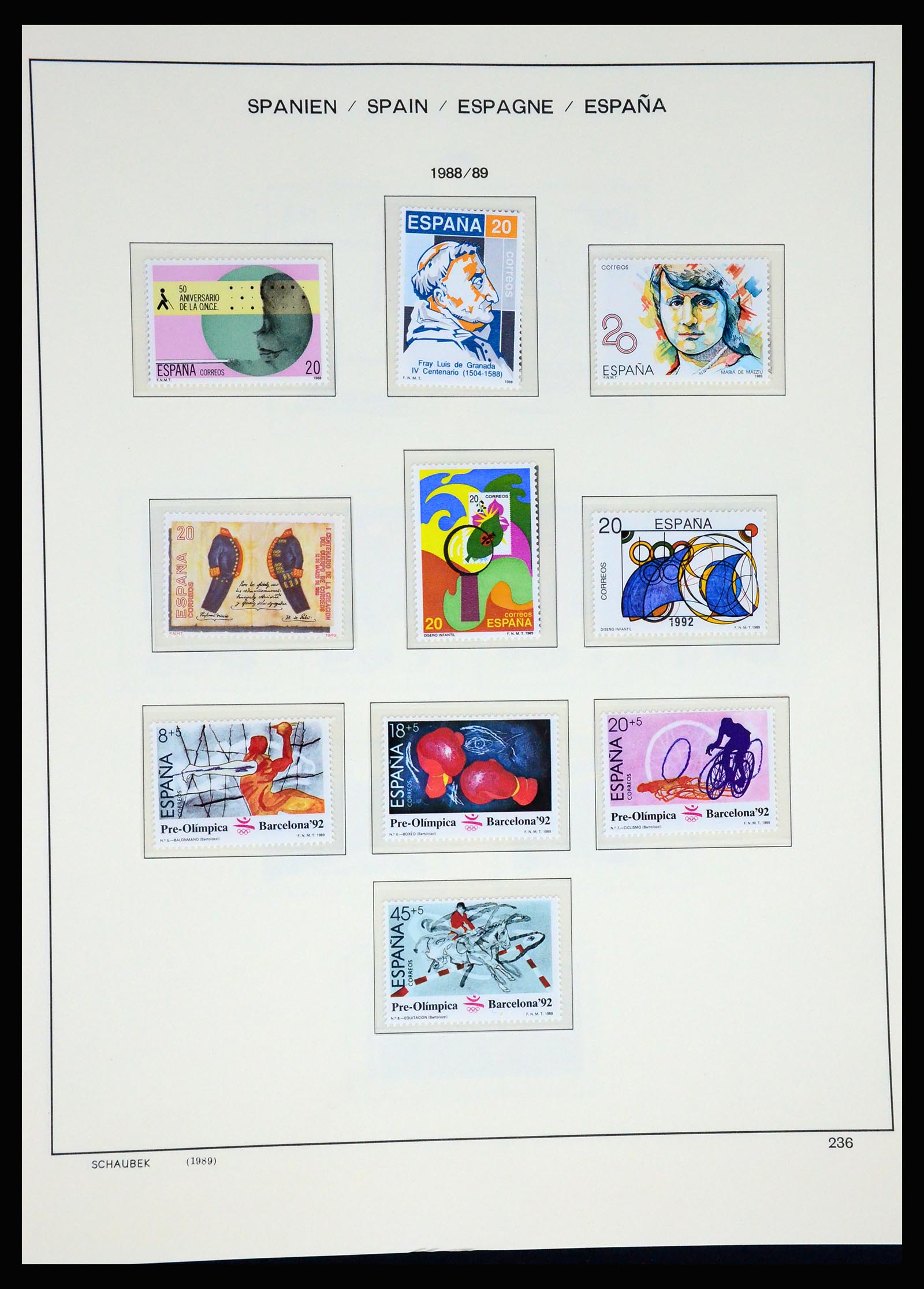 37268 247 - Postzegelverzameling 37268 Spanje 1850-1991.