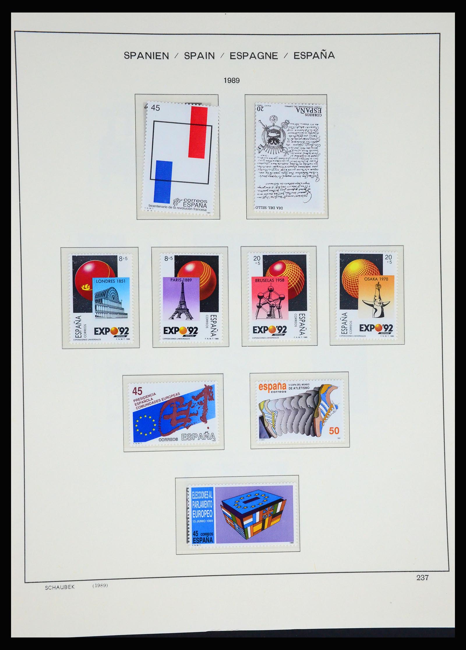 37268 248 - Postzegelverzameling 37268 Spanje 1850-1991.