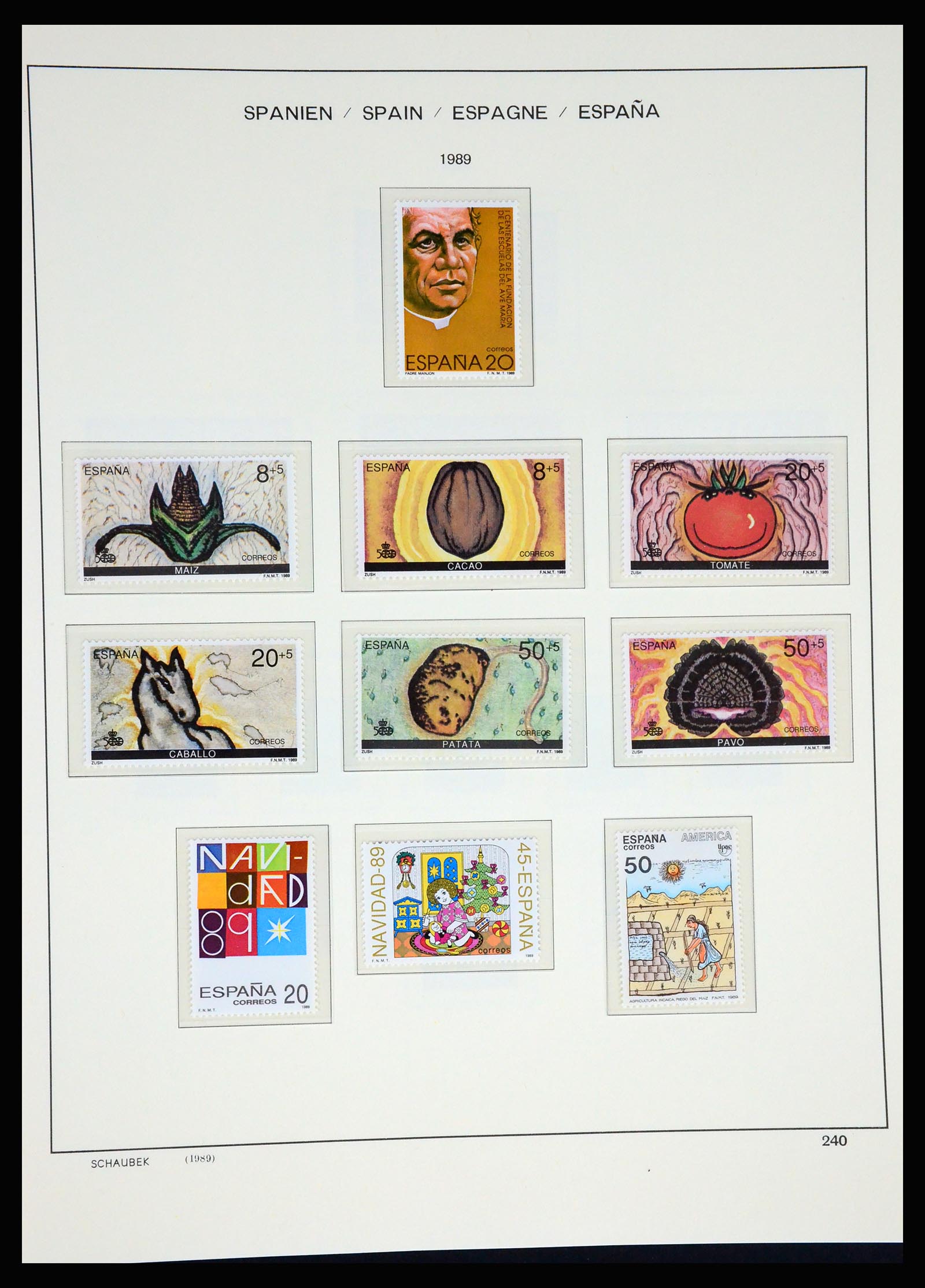 37268 250 - Postzegelverzameling 37268 Spanje 1850-1991.