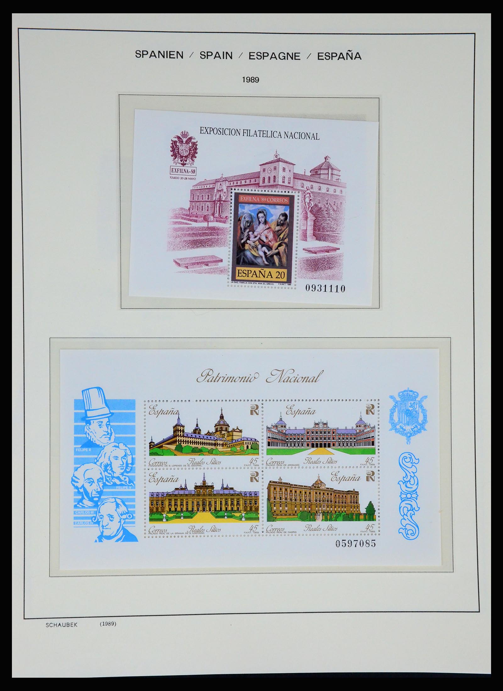 37268 255 - Postzegelverzameling 37268 Spanje 1850-1991.