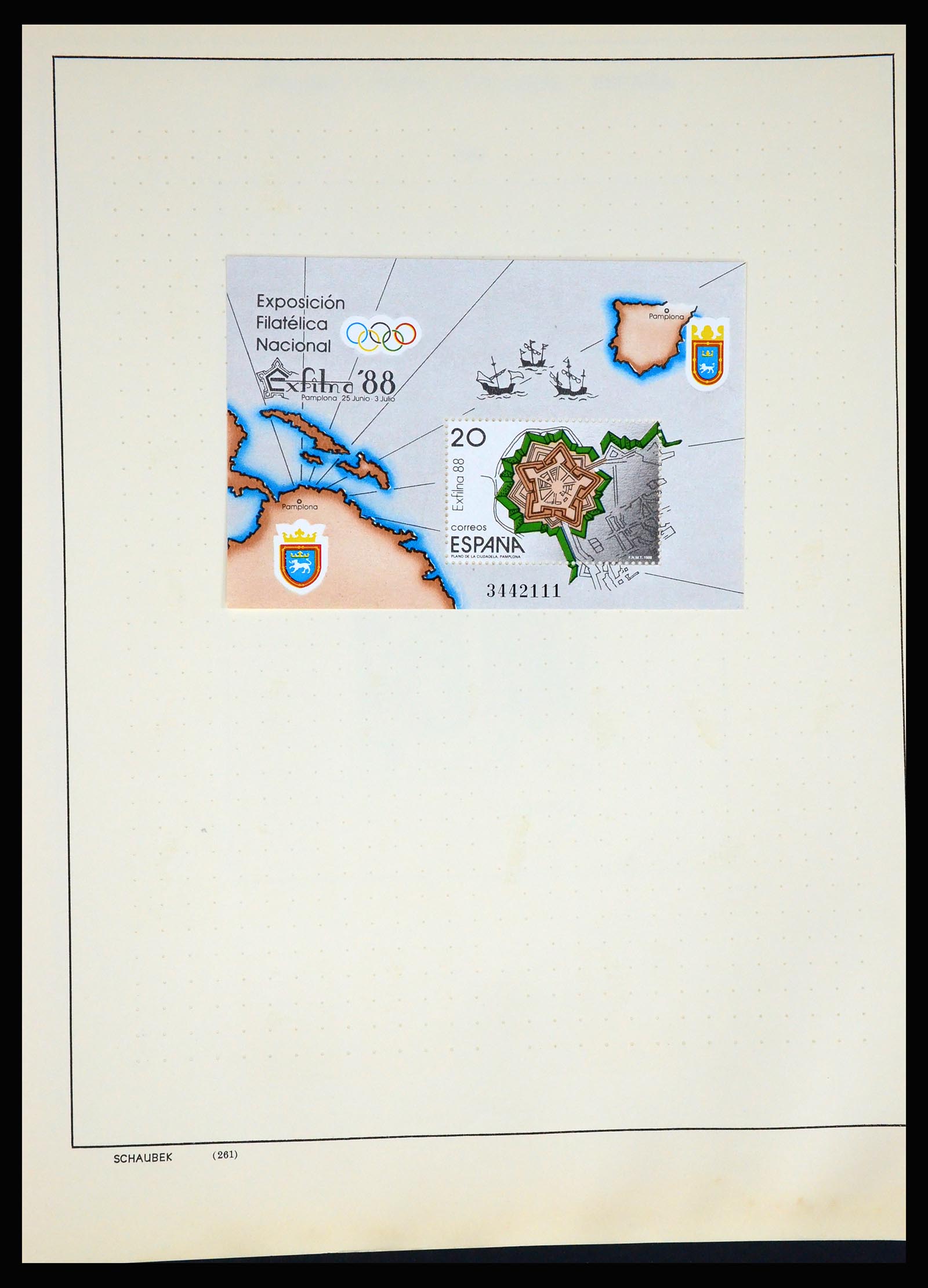 37268 257 - Postzegelverzameling 37268 Spanje 1850-1991.