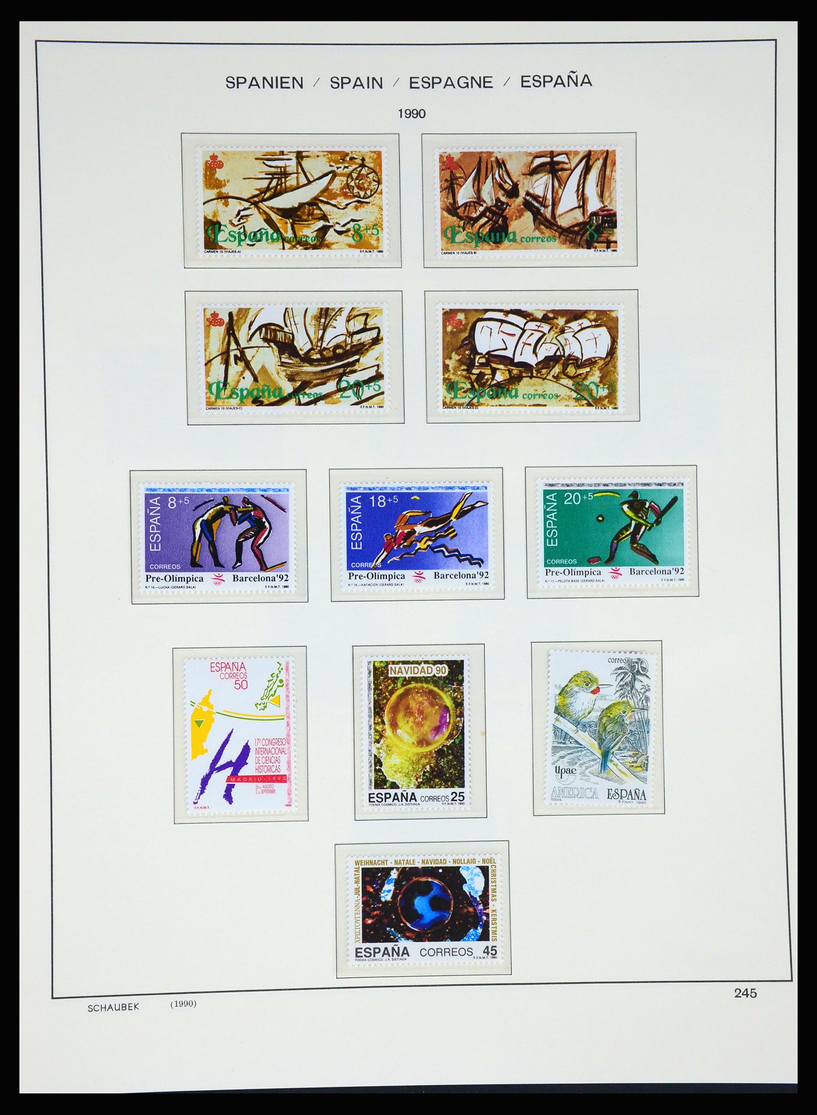 37268 262 - Postzegelverzameling 37268 Spanje 1850-1991.
