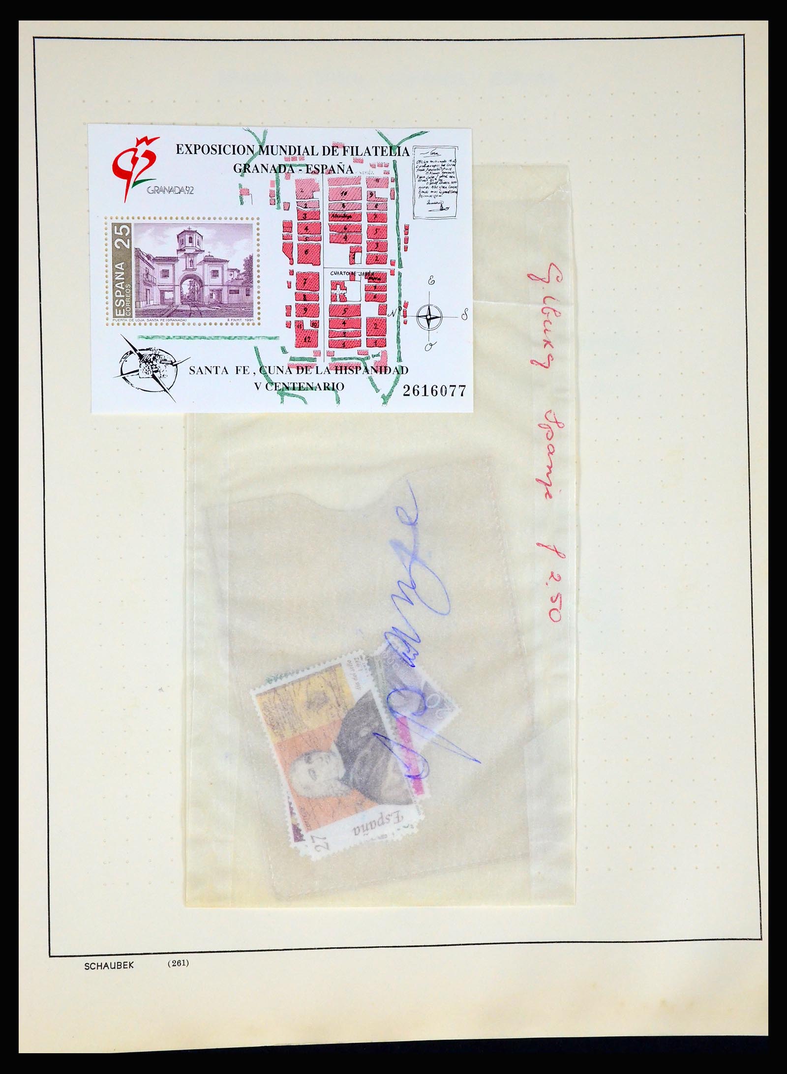 37268 266 - Postzegelverzameling 37268 Spanje 1850-1991.