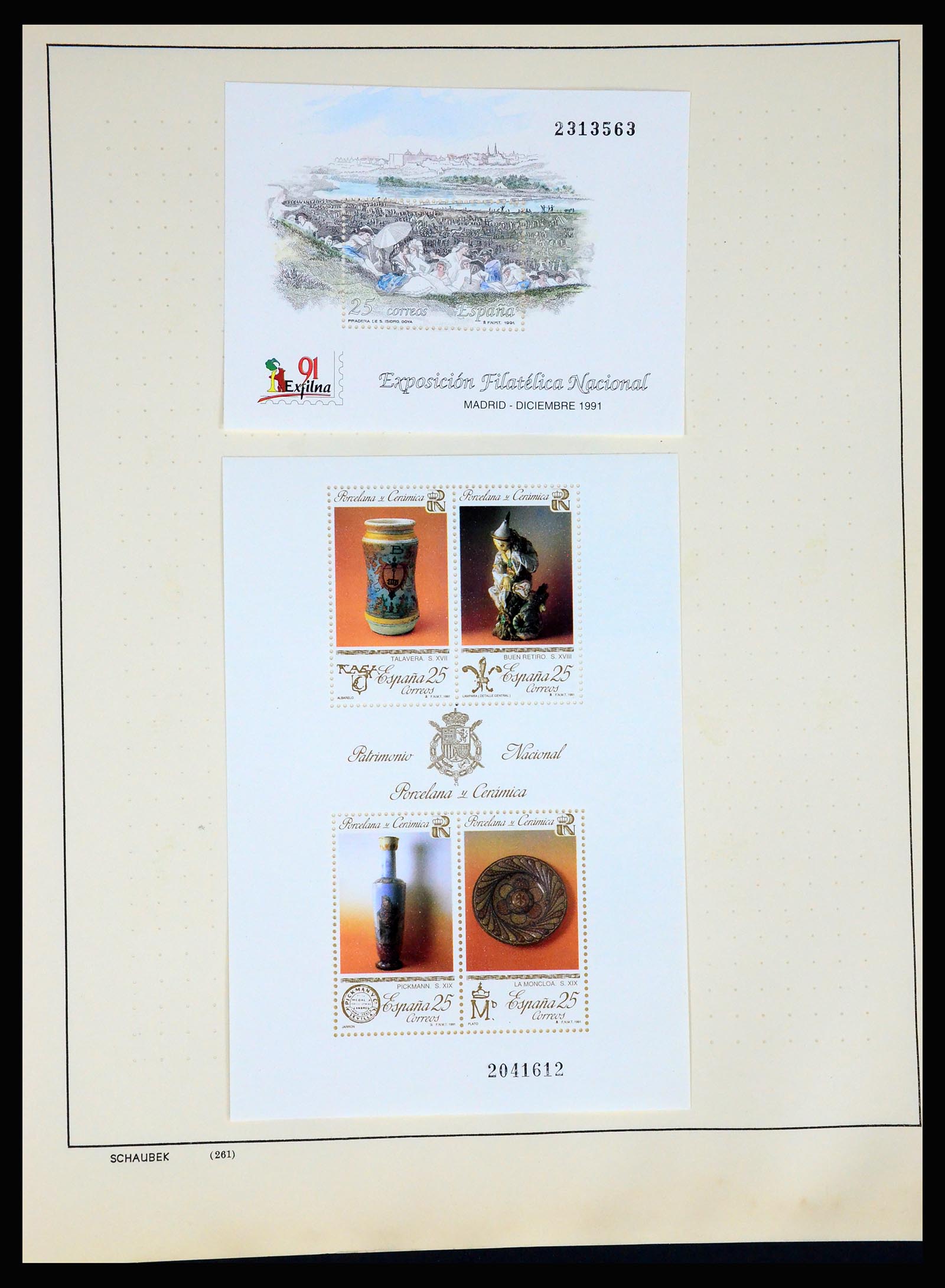 37268 274 - Postzegelverzameling 37268 Spanje 1850-1991.
