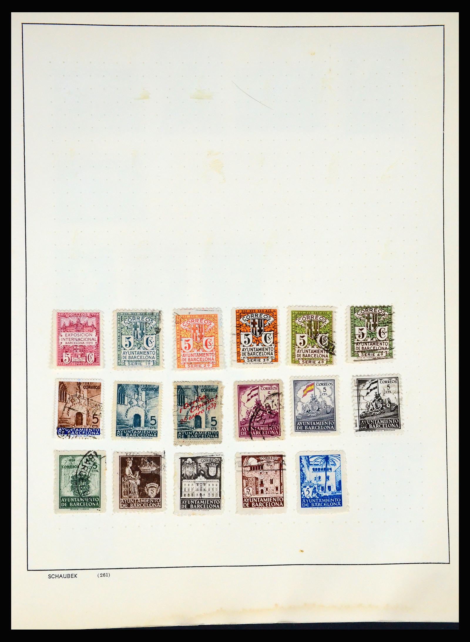 37268 279 - Postzegelverzameling 37268 Spanje 1850-1991.