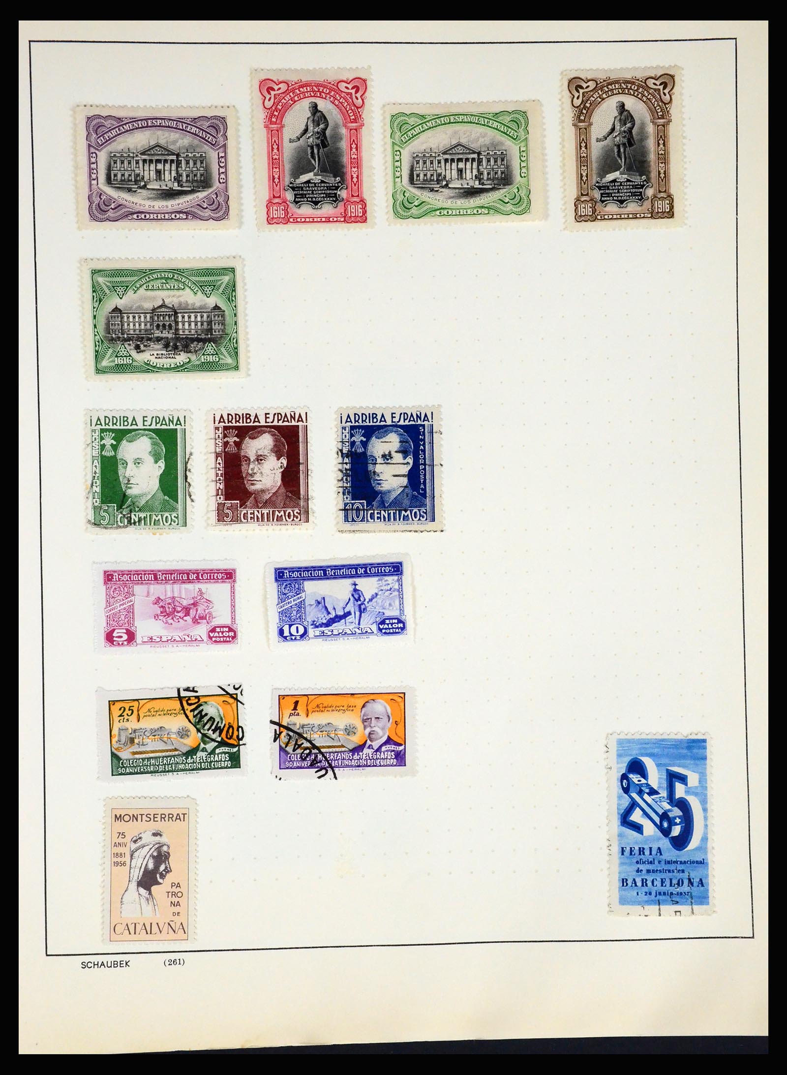 37268 280 - Postzegelverzameling 37268 Spanje 1850-1991.