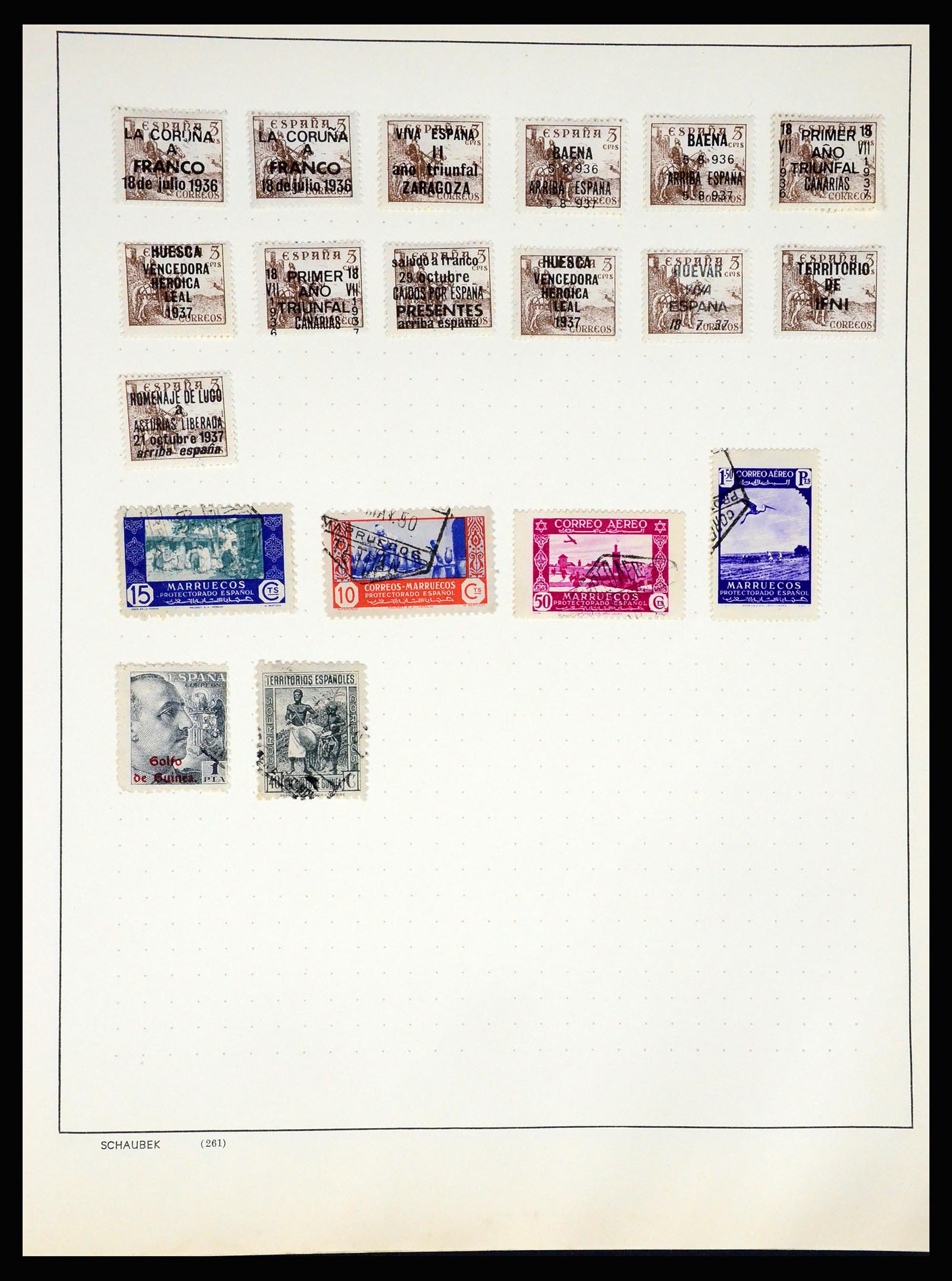 37268 283 - Postzegelverzameling 37268 Spanje 1850-1991.