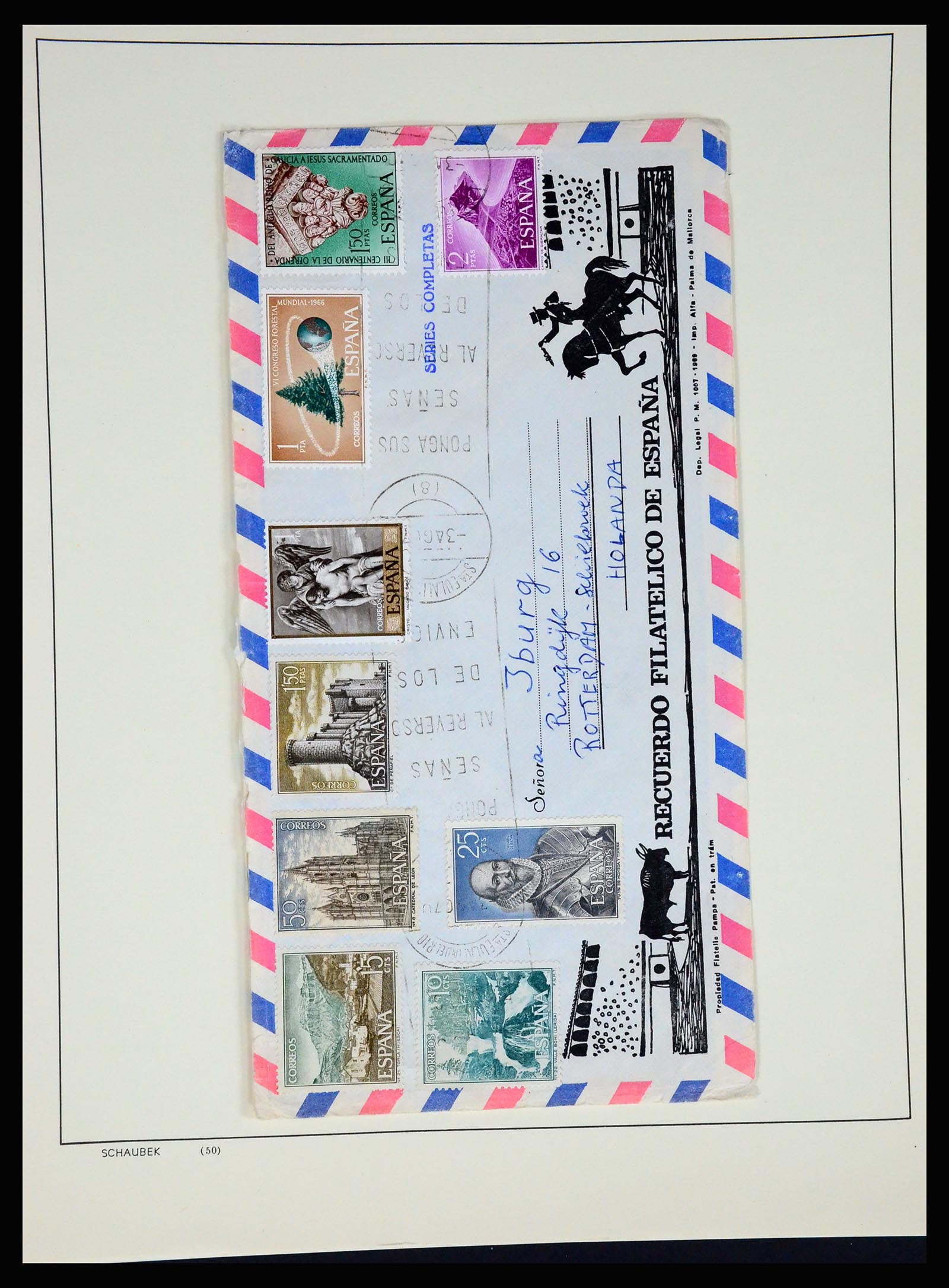 37268 285 - Postzegelverzameling 37268 Spanje 1850-1991.