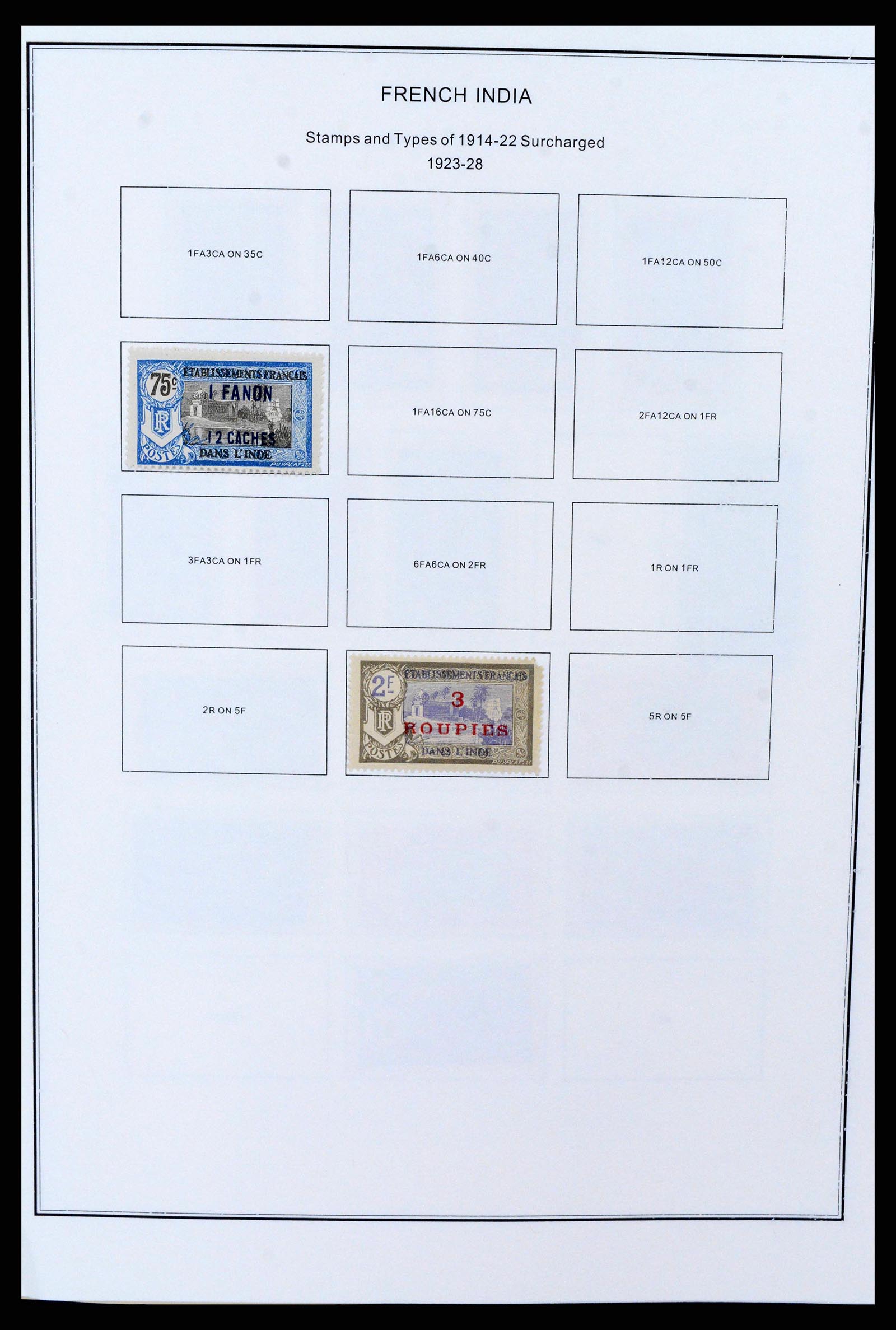37269 0005 - Postzegelverzameling 37269 Franse koloniën 1855-1990.