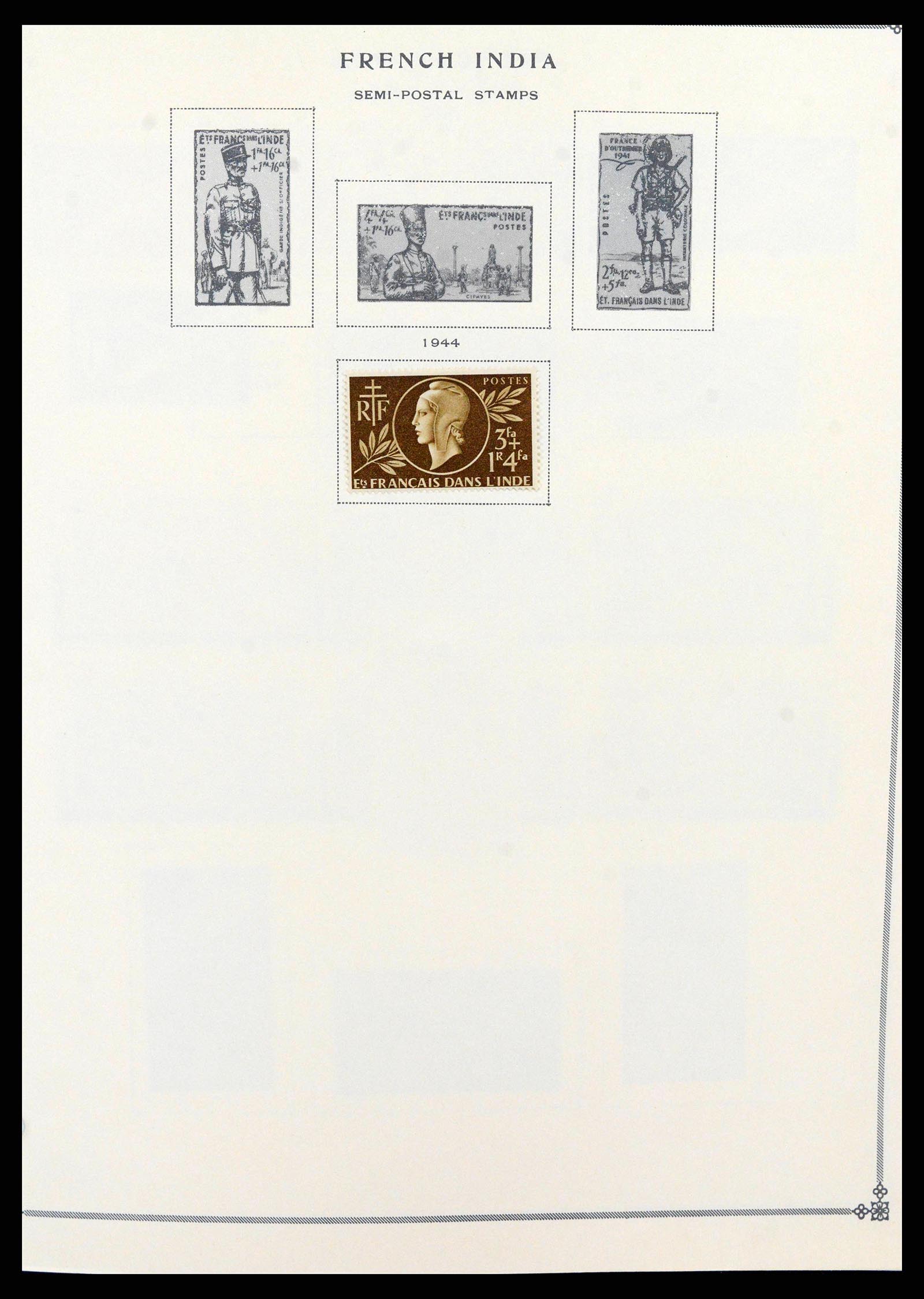 37269 0018 - Postzegelverzameling 37269 Franse koloniën 1855-1990.