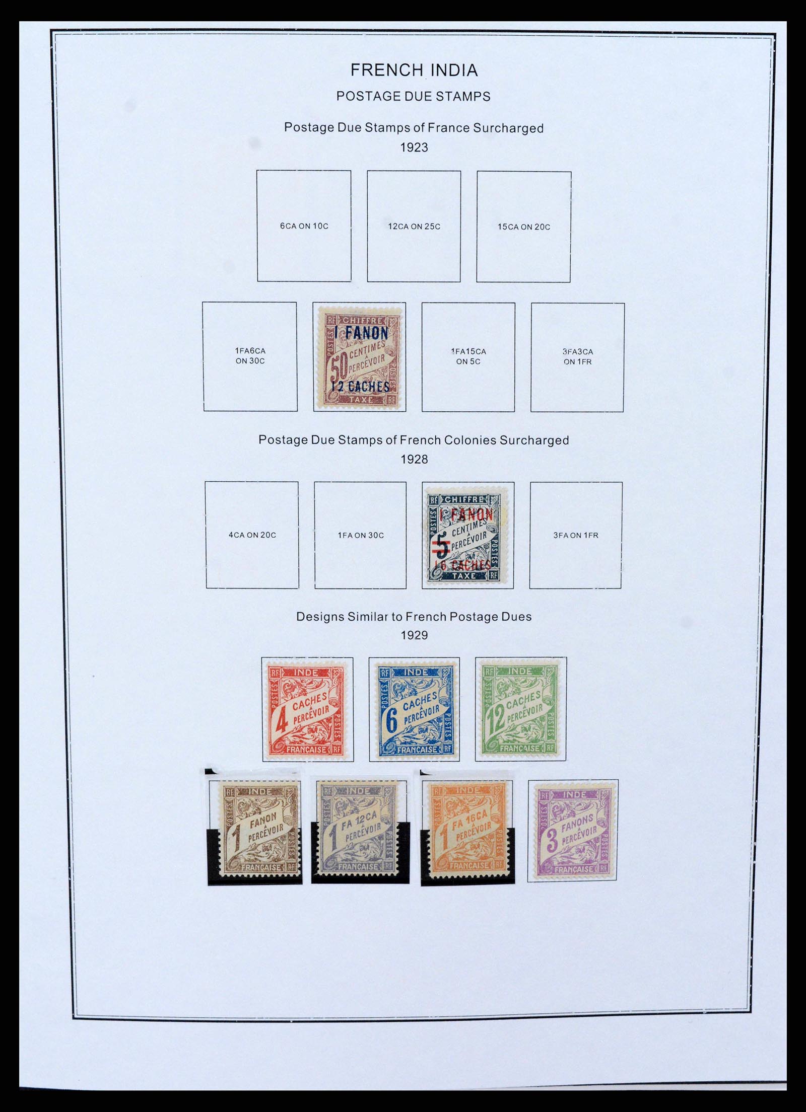 37269 0022 - Stamp collection 37269 French colonies 1855-1990.