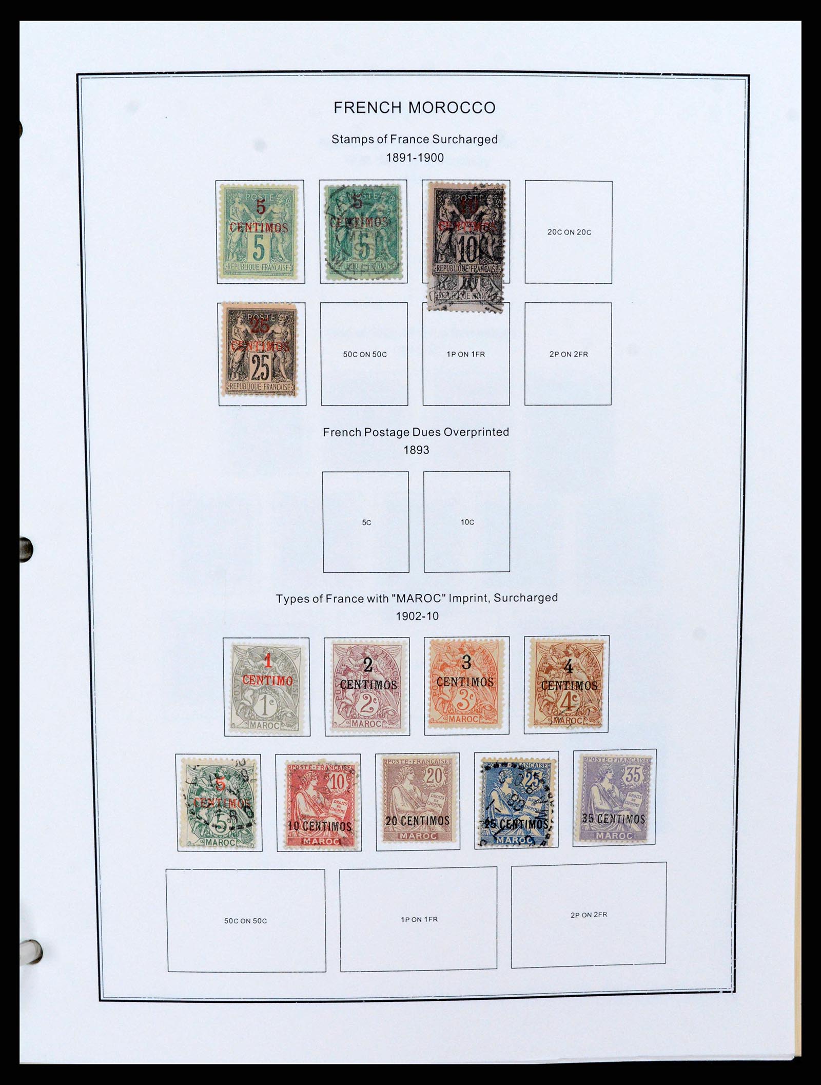 37269 0026 - Stamp collection 37269 French colonies 1855-1990.