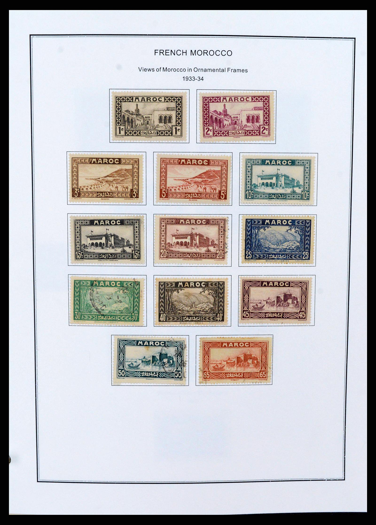 37269 0035 - Stamp collection 37269 French colonies 1855-1990.
