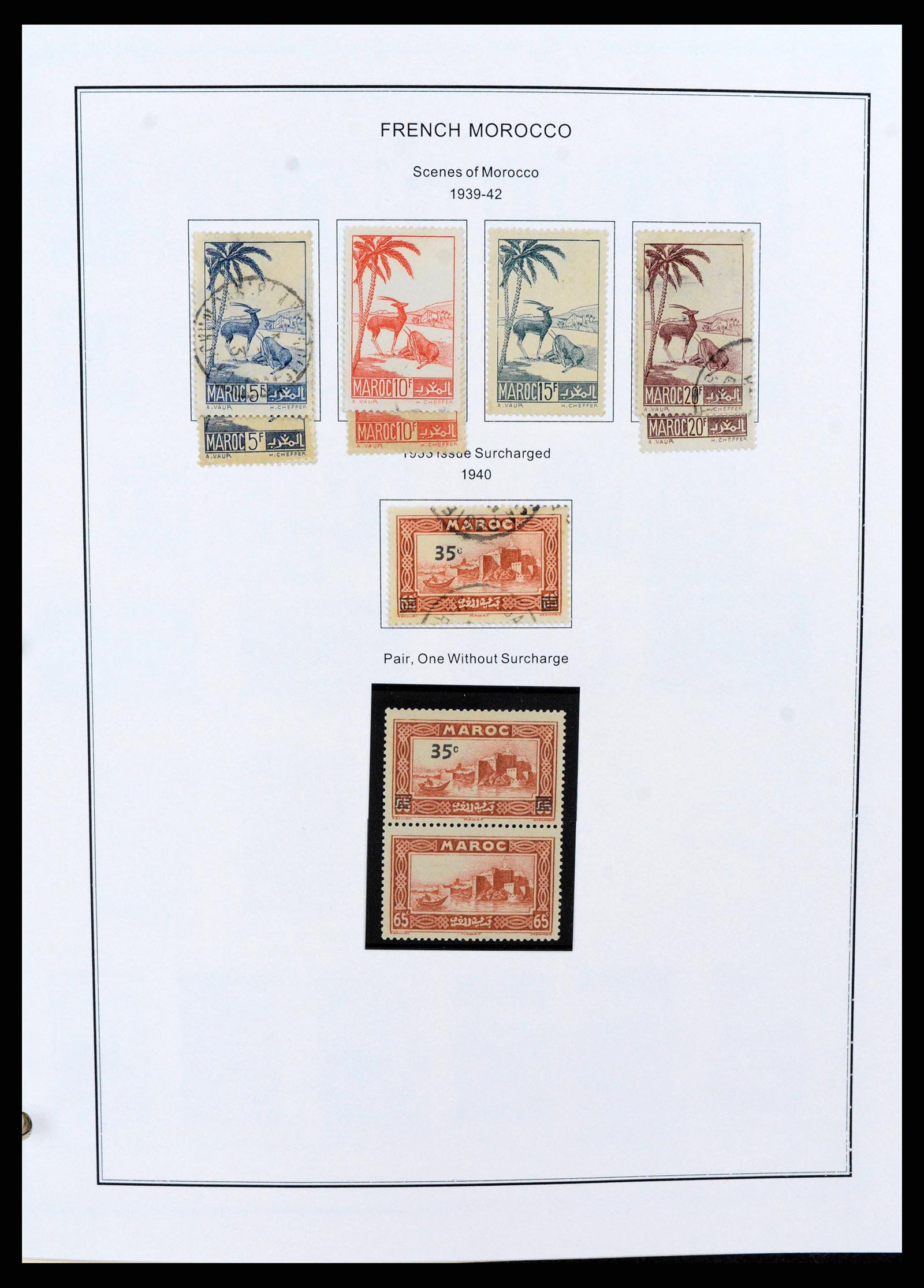 37269 0039 - Stamp collection 37269 French colonies 1855-1990.