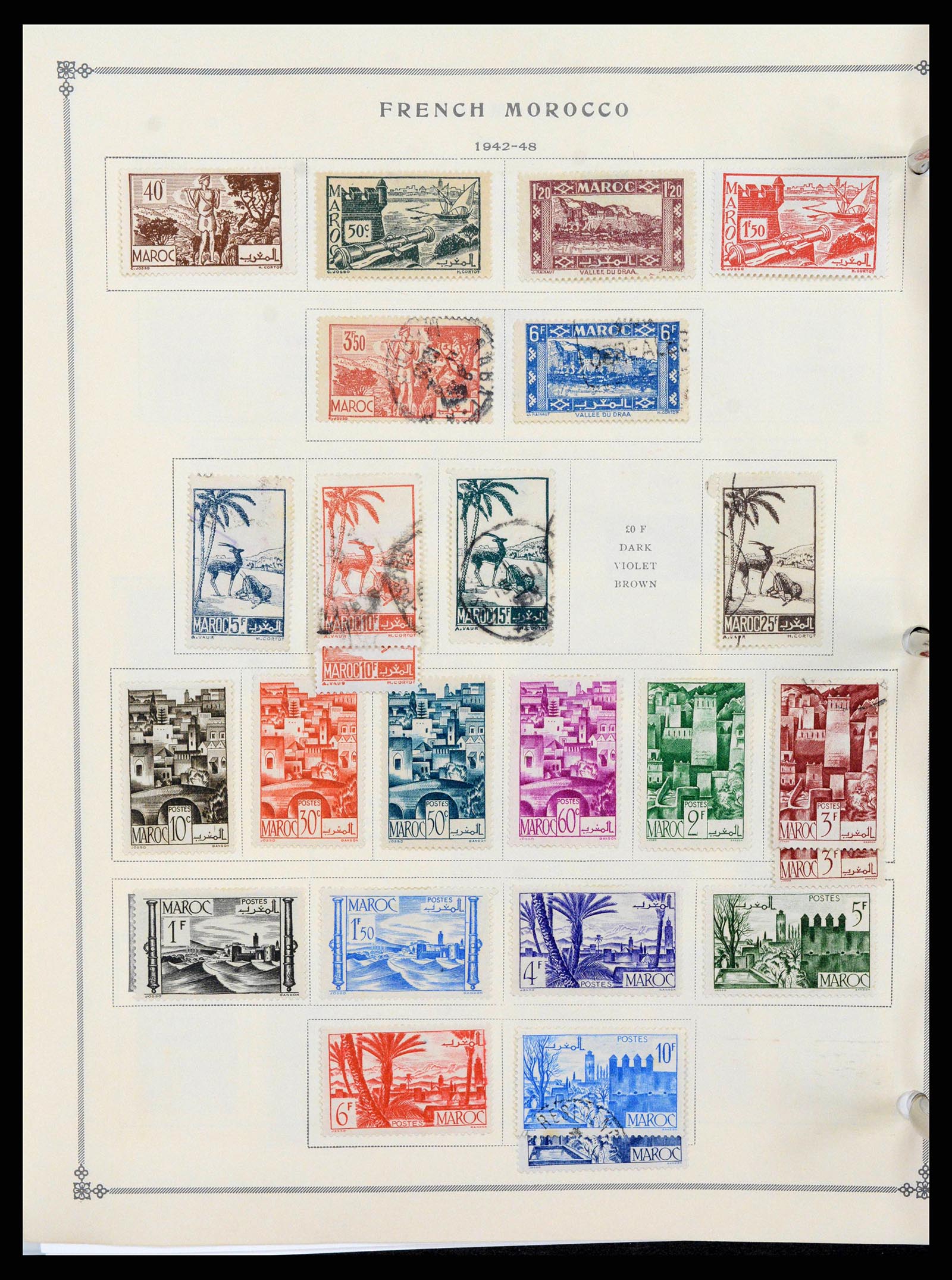 37269 0041 - Stamp collection 37269 French colonies 1855-1990.