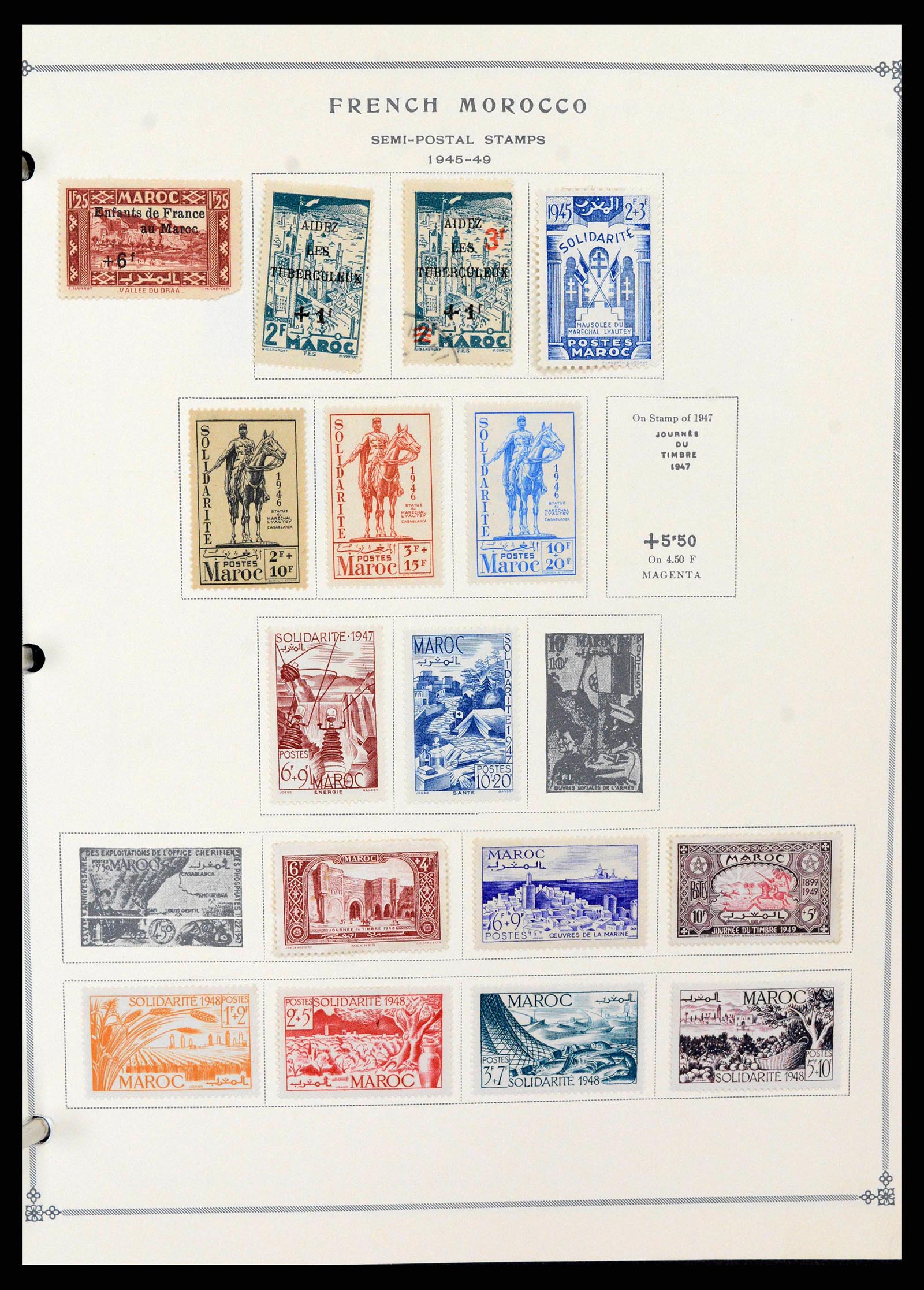 37269 0085 - Stamp collection 37269 French colonies 1855-1990.