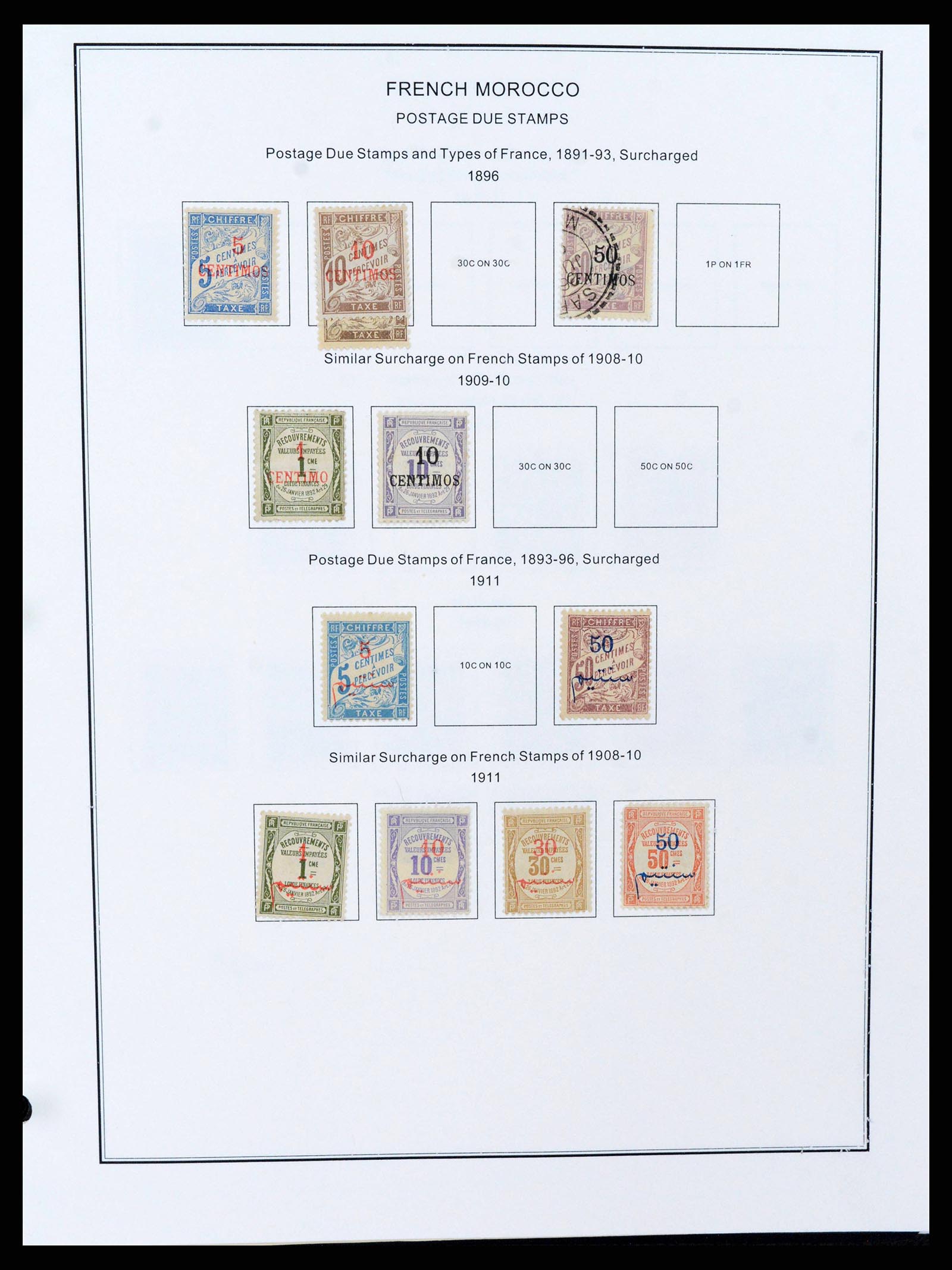 37269 0093 - Stamp collection 37269 French colonies 1855-1990.