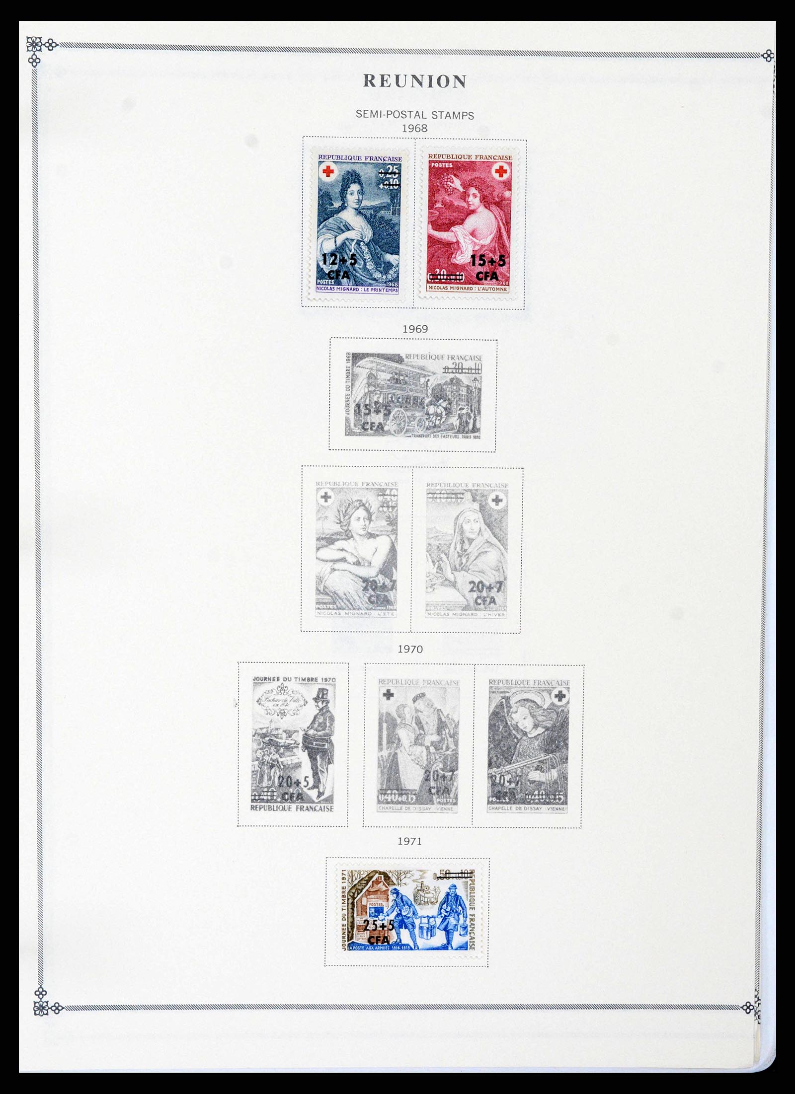 37269 1746 - Stamp collection 37269 French colonies 1855-1990.