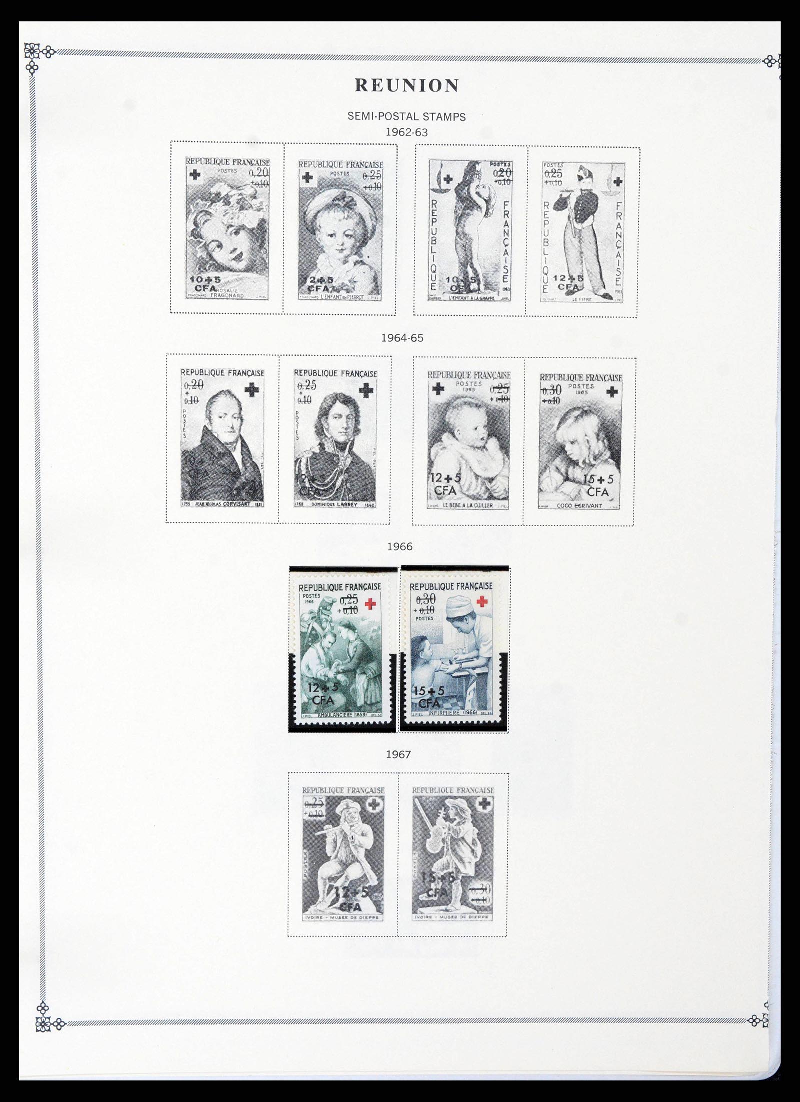 37269 1747 - Stamp collection 37269 French colonies 1855-1990.