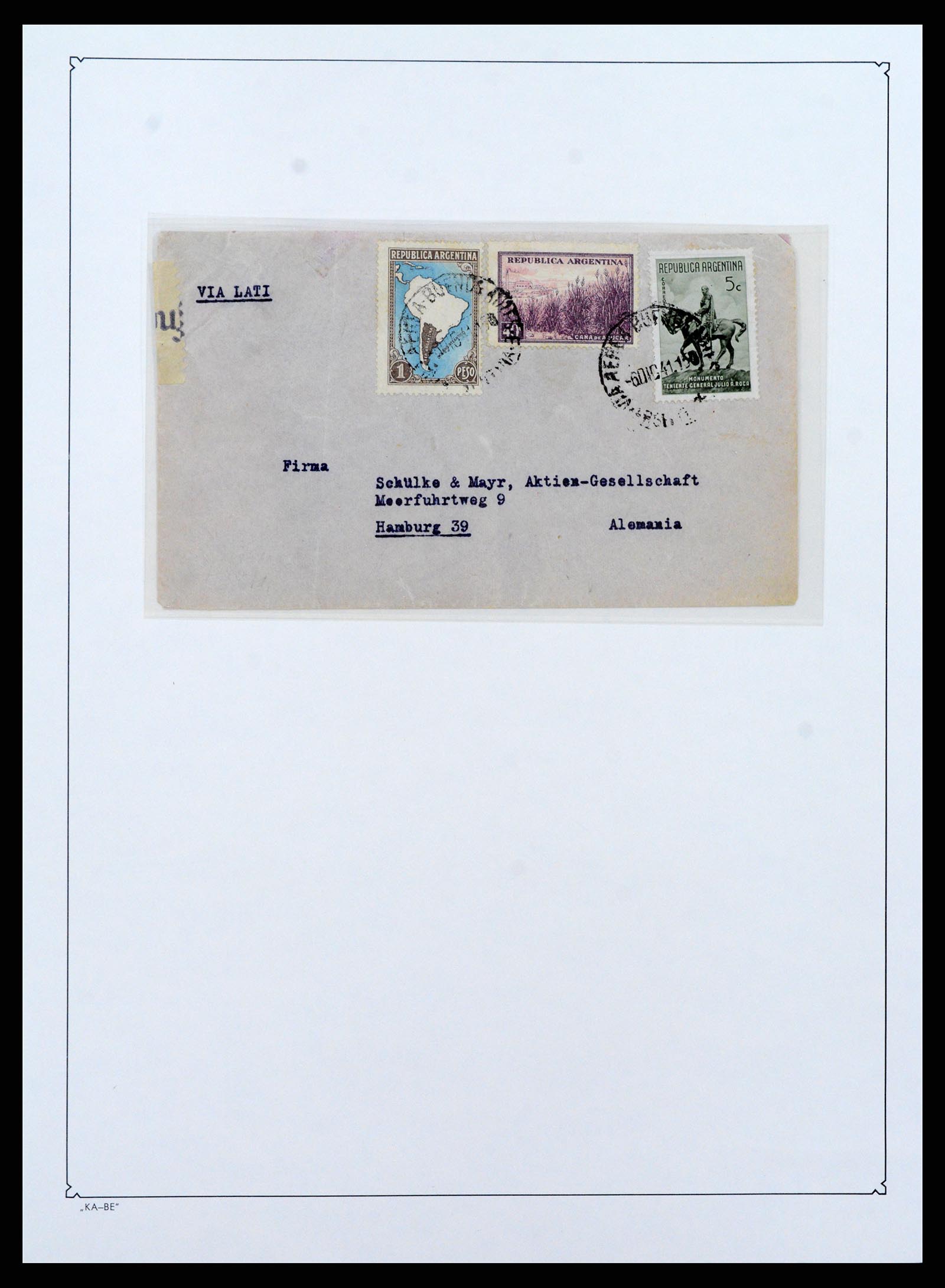 37270 013 - Postzegelverzameling 37270 Duitse bezettingen 1939-1945.