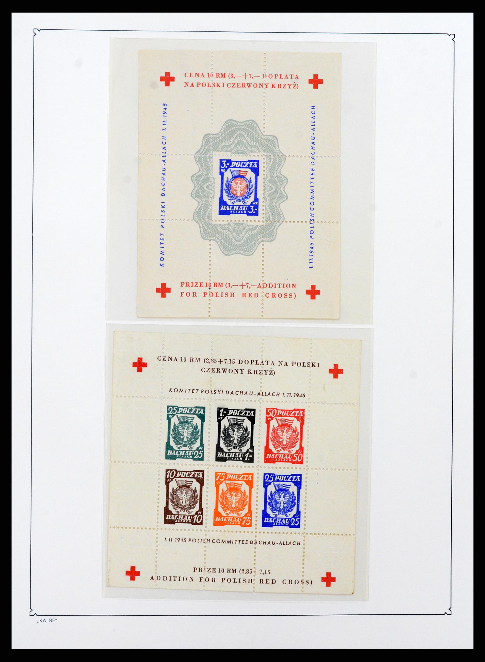 37270 017 - Postzegelverzameling 37270 Duitse bezettingen 1939-1945.