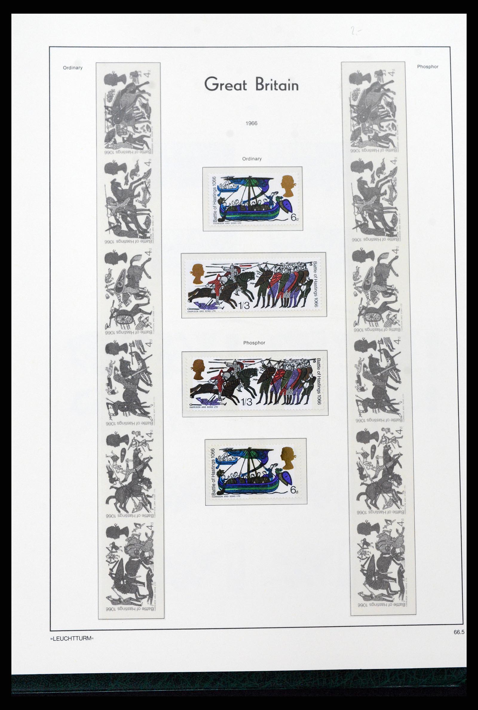 37273 033 - Postzegelverzameling 37273 Engeland 1935-1989.