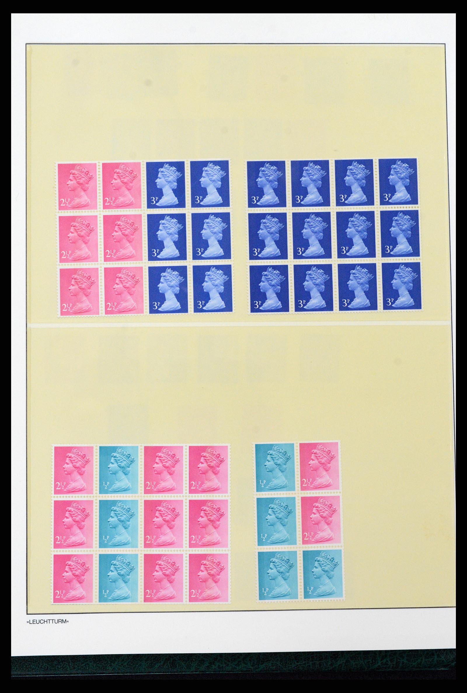 37273 035 - Postzegelverzameling 37273 Engeland 1935-1989.