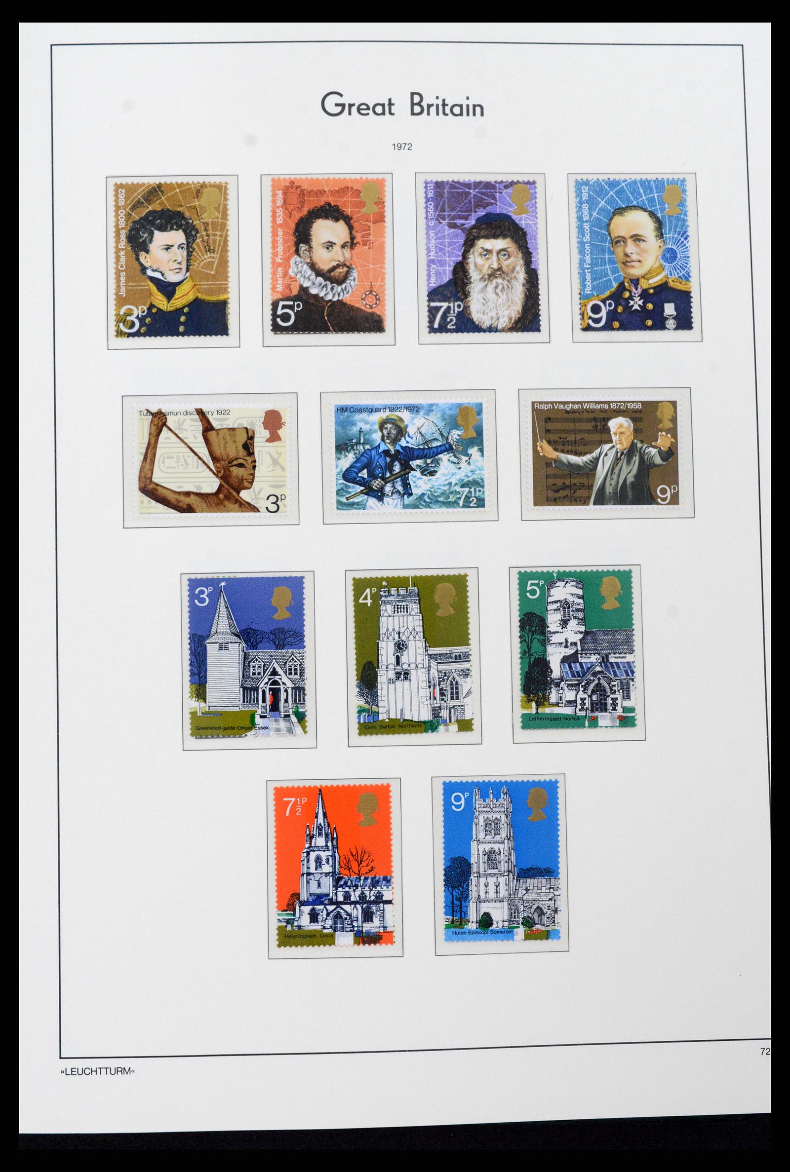 37273 058 - Postzegelverzameling 37273 Engeland 1935-1989.