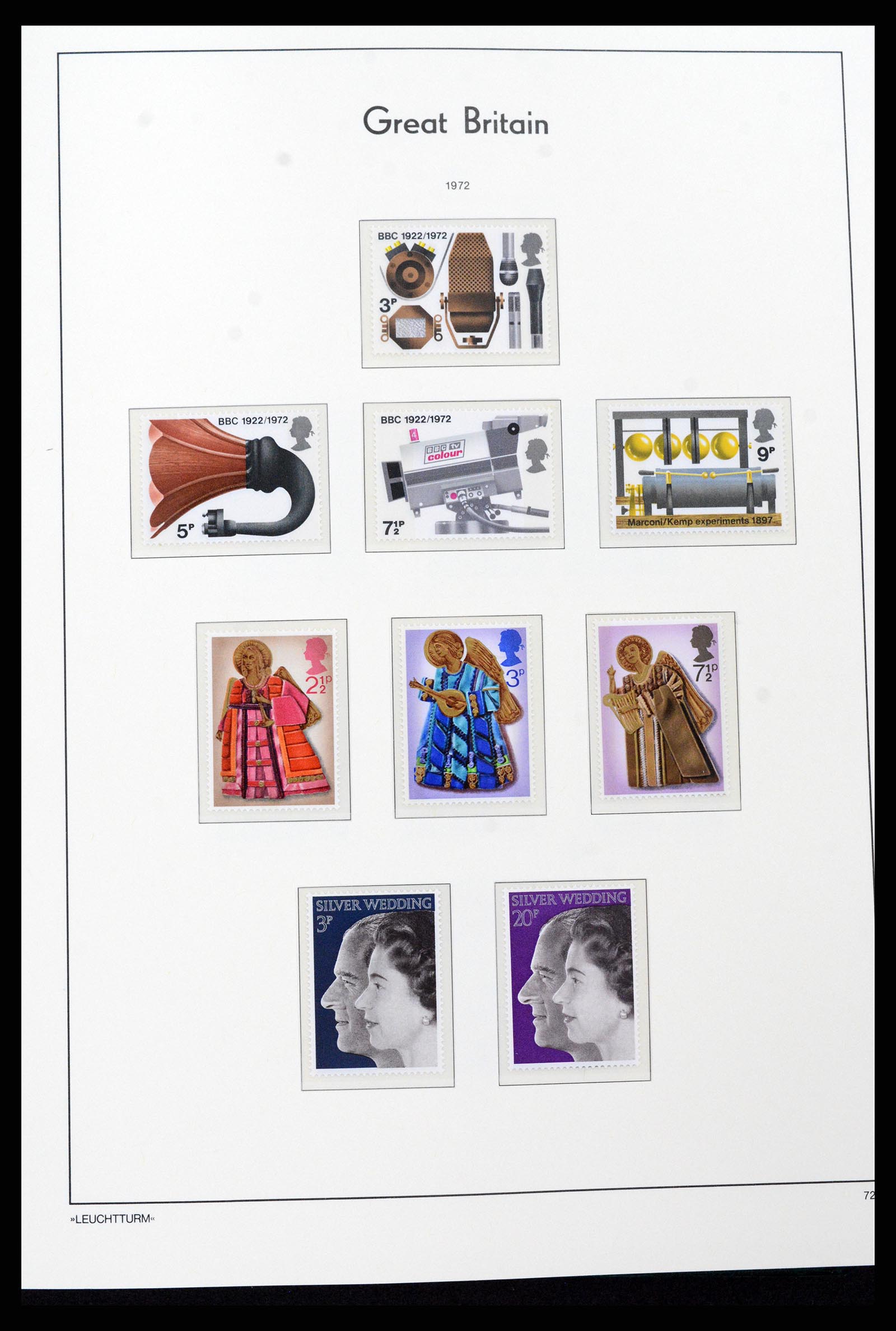 37273 059 - Postzegelverzameling 37273 Engeland 1935-1989.